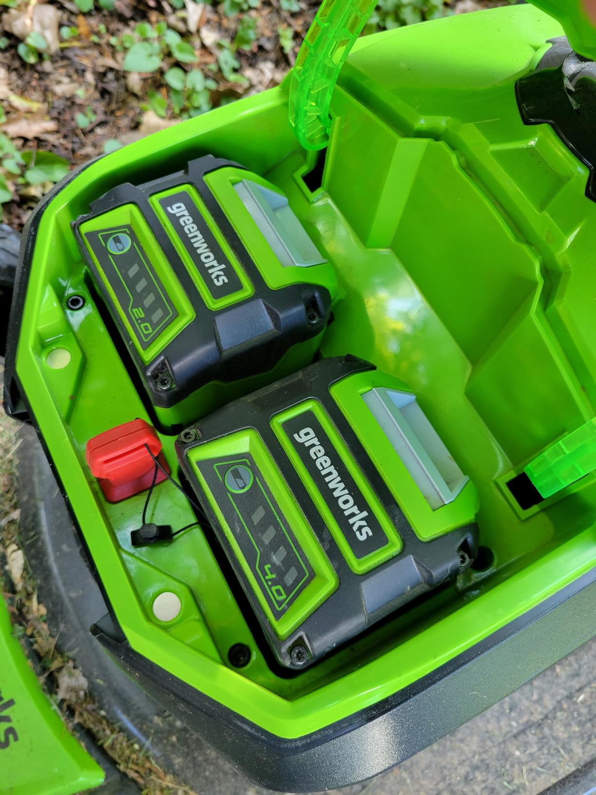 Greenworks 40V 21in Push Lawn Mower, 5.0 Ah Battery and Charger customer photo 2