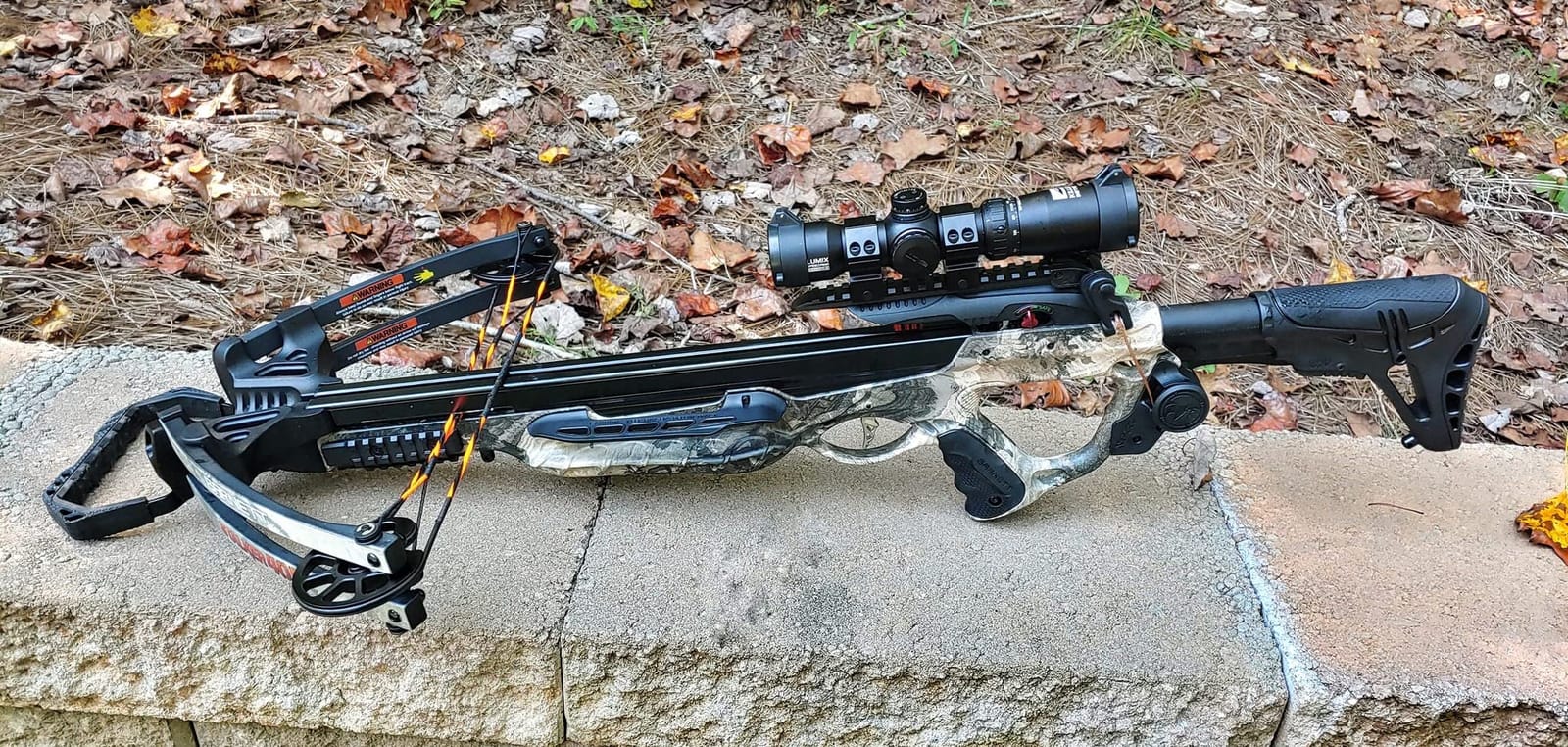 Killer Instinct Lumix Speedring 1.5-5 x 32 IR-E Crossbow Scope | Semi-Circle for great contrast, Match to any bow speeds between 270, Type-III hard coat anodizing, Stealthy finish customer photo 1