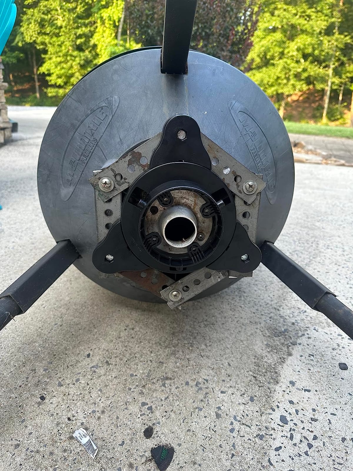 Moultrie Gravity Feeder Kit with Quick-Lock Adapter | Gravity-fed design, no power needed, easy conversion kit, protein pellet ready, rugged construction customer photo 1