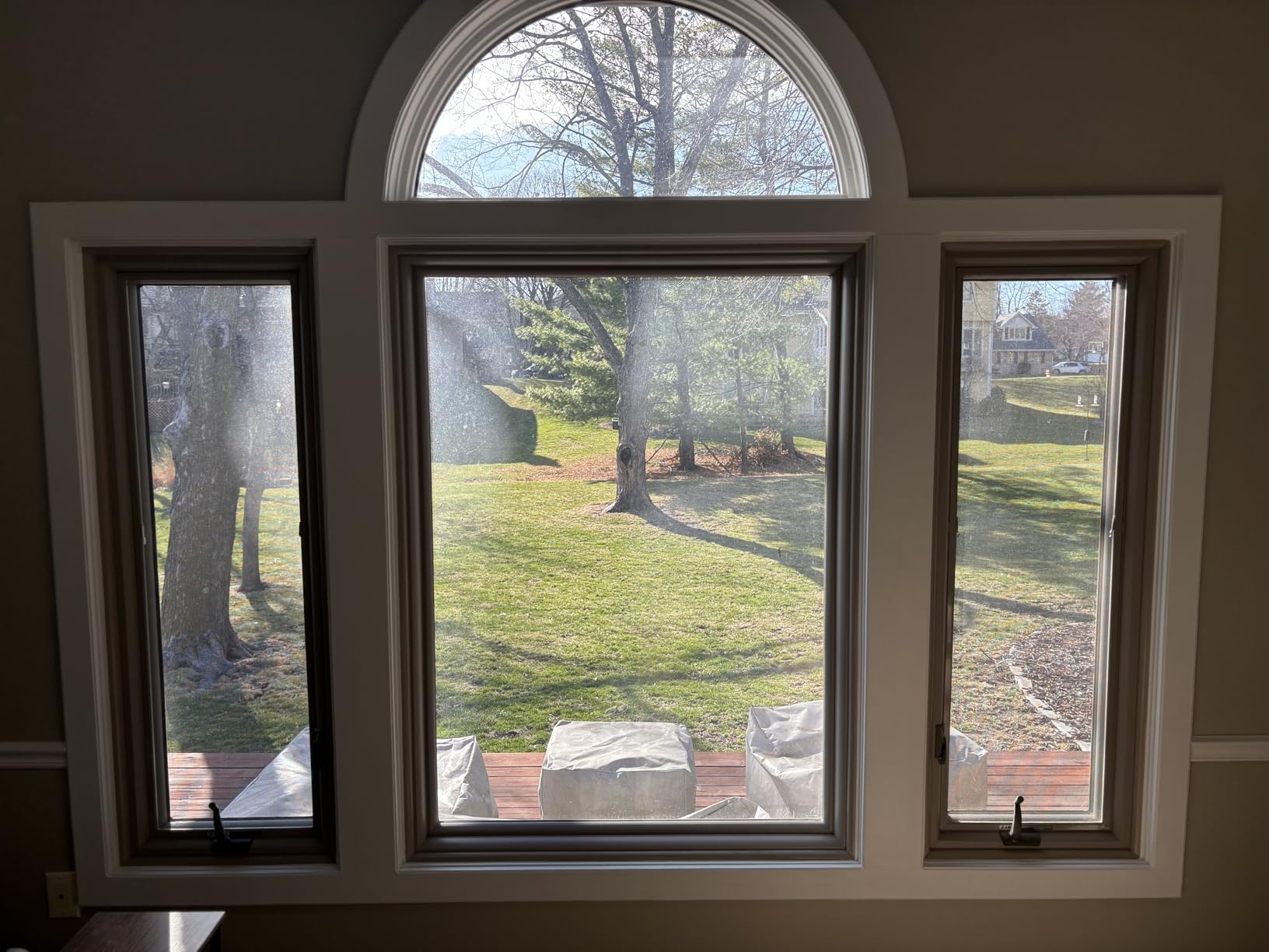 SUNCRAFT SHUTTERS-Plantation Shutters-Interior-Window COVERINGS-Custom Made in 10 Days- DIY Install -Made in North America-Never Needs Painting -25 Year Warranty-Traditional Front TILT Rod customer photo 1