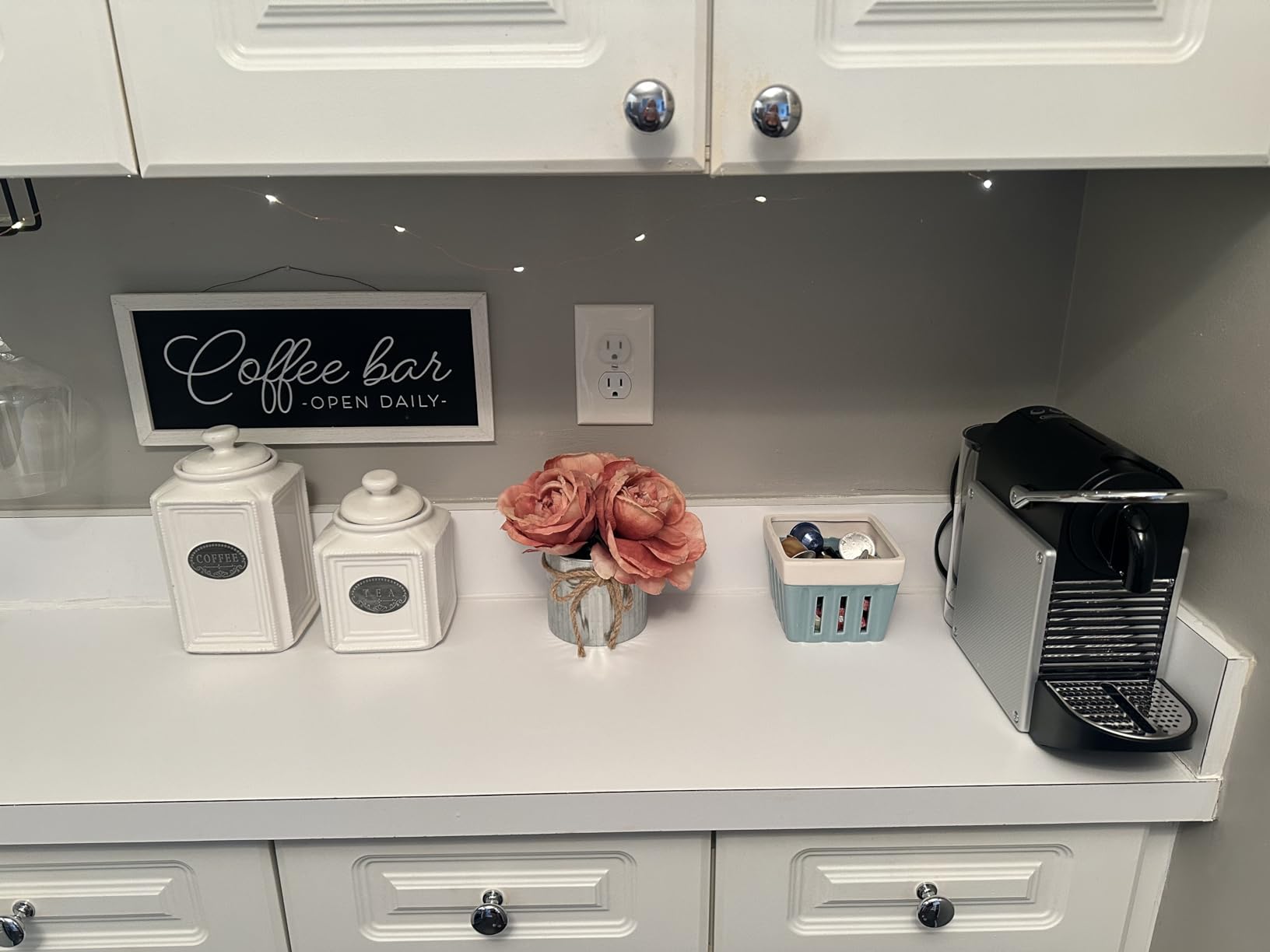 Nespresso Pixie Espresso Machine by De'Longhi, 1100ml, Aluminum, Silver customer photo 1