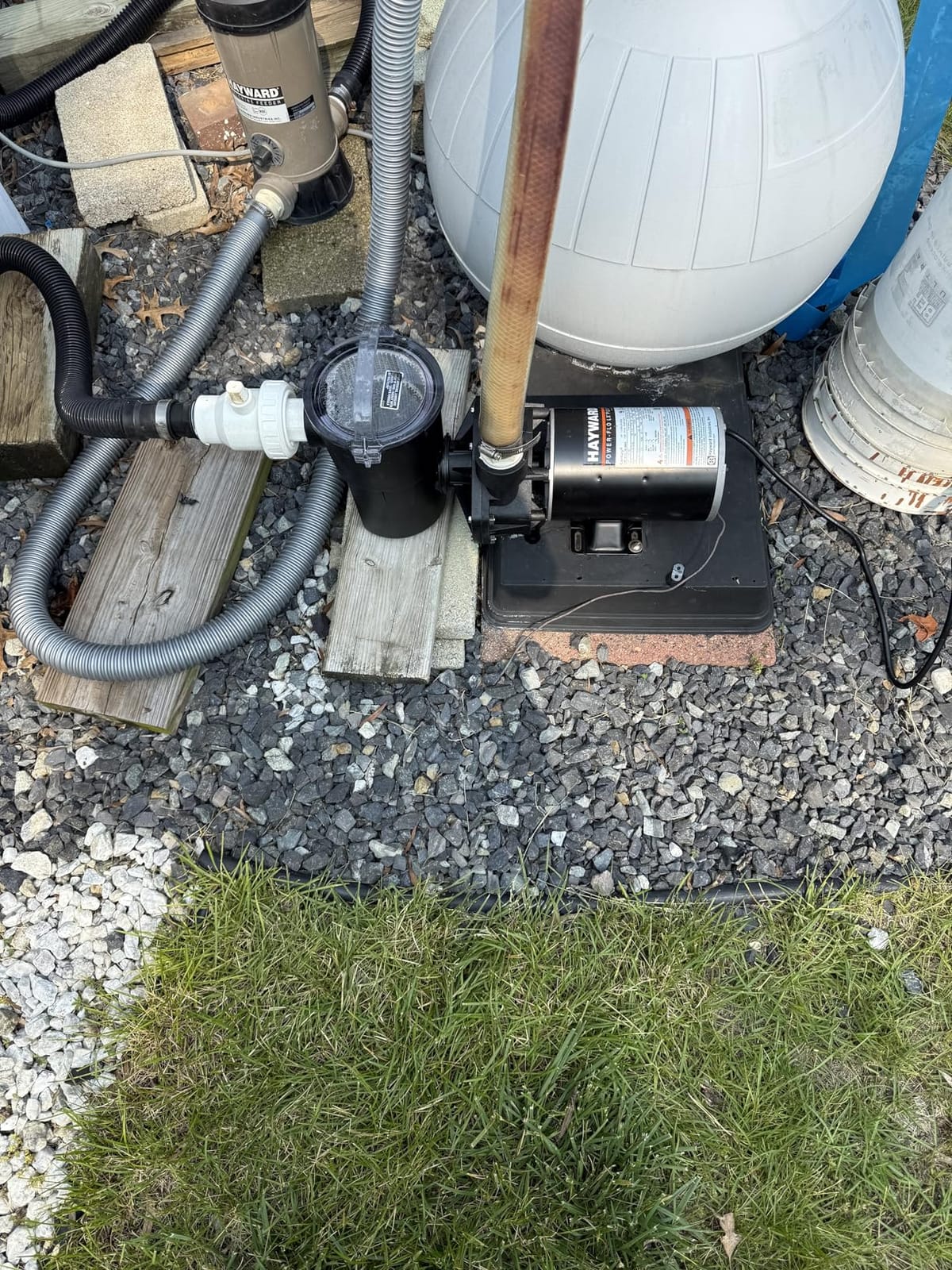 Hayward PowerFlo LX Above Ground Pool Pump, Single Speed Pump - 1.1 HP | W3SP1580X15 customer photo 1