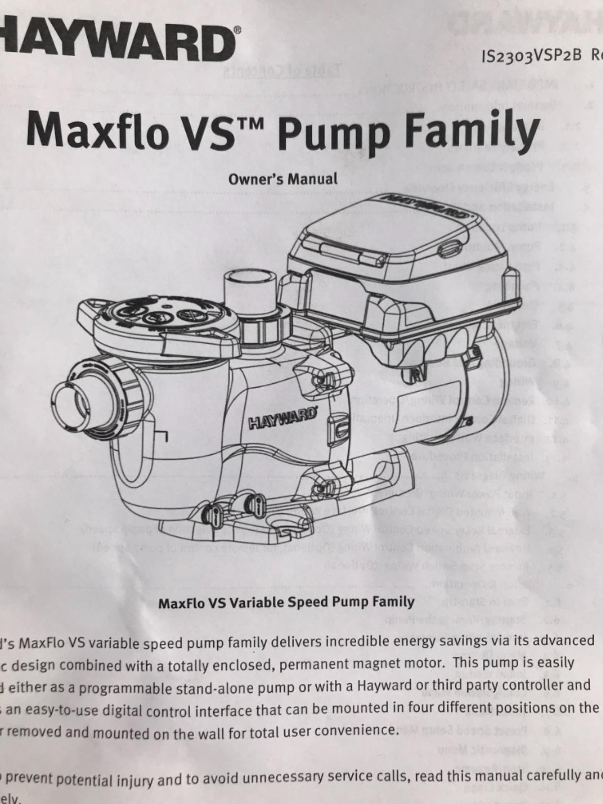 Hayward W3SP2303VSP MaxFlo VS Variable-Speed Pool Pump, Black customer photo 2
