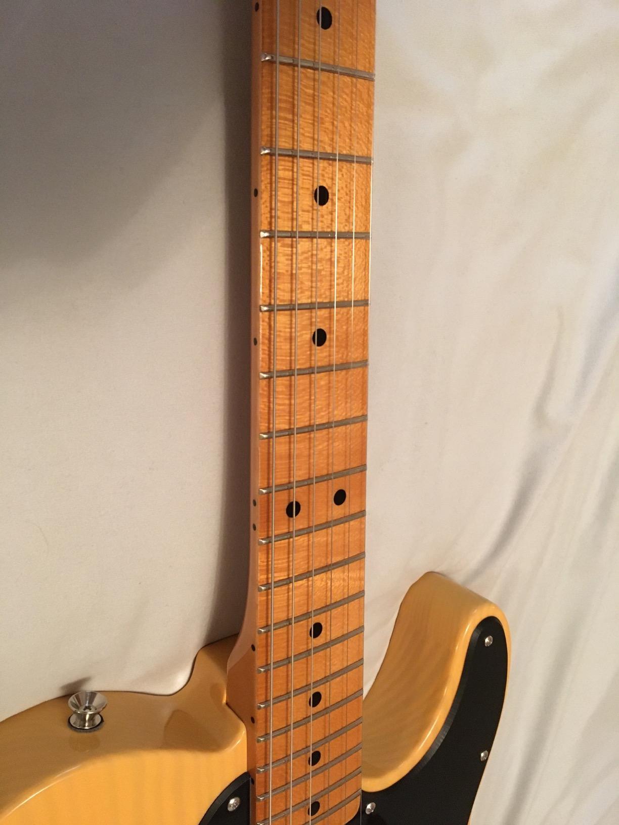 Squier Classic Vibe 50s Telecaster Electric Guitar, Butterscotch Blonde | Vintage-style electric guitar, maple fingerboard, beginner to intermediate, under $500, Fender-quality tone customer photo 1