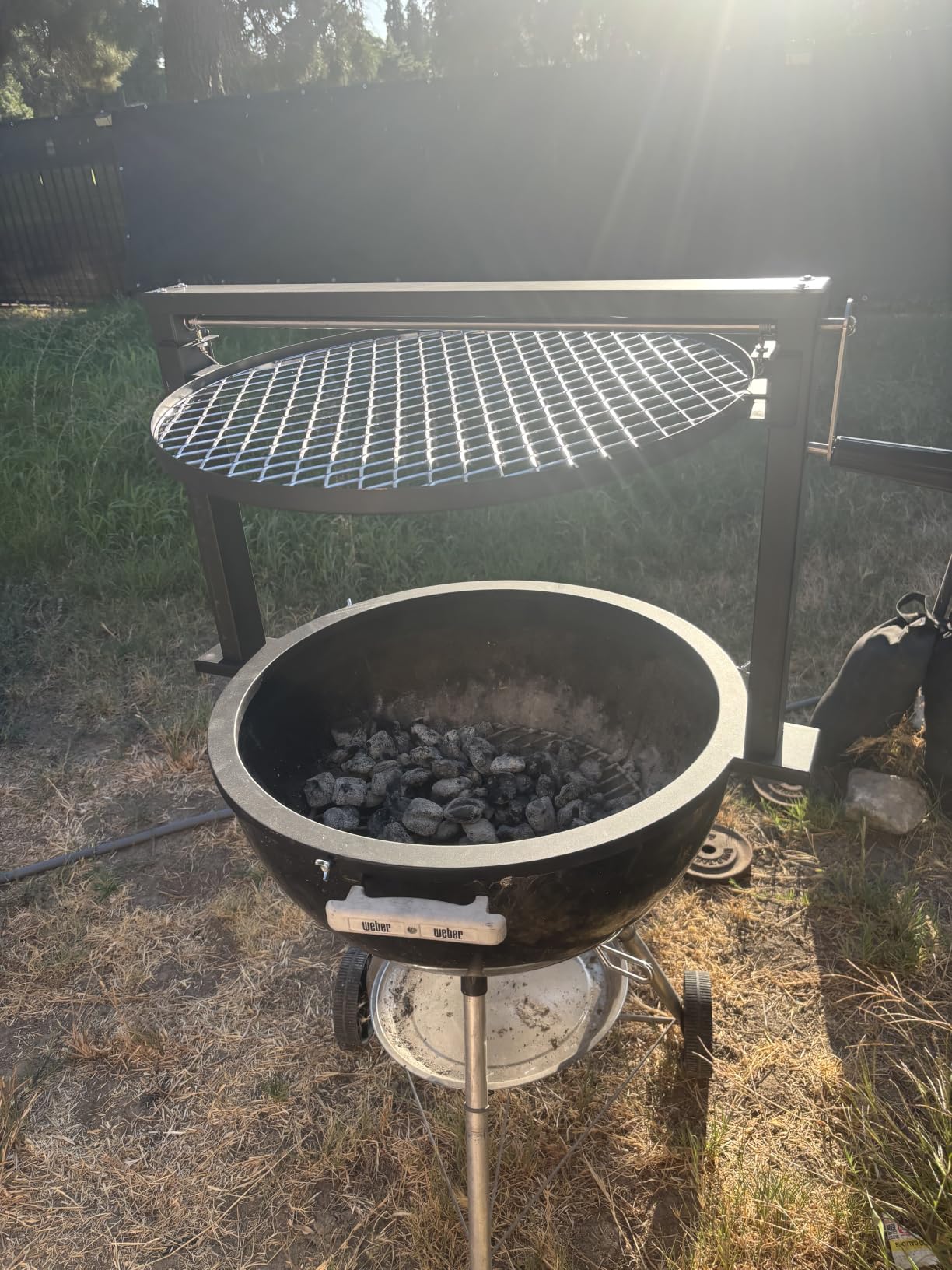 Santa-maria Style Grill Rotisserie System for Weber 22