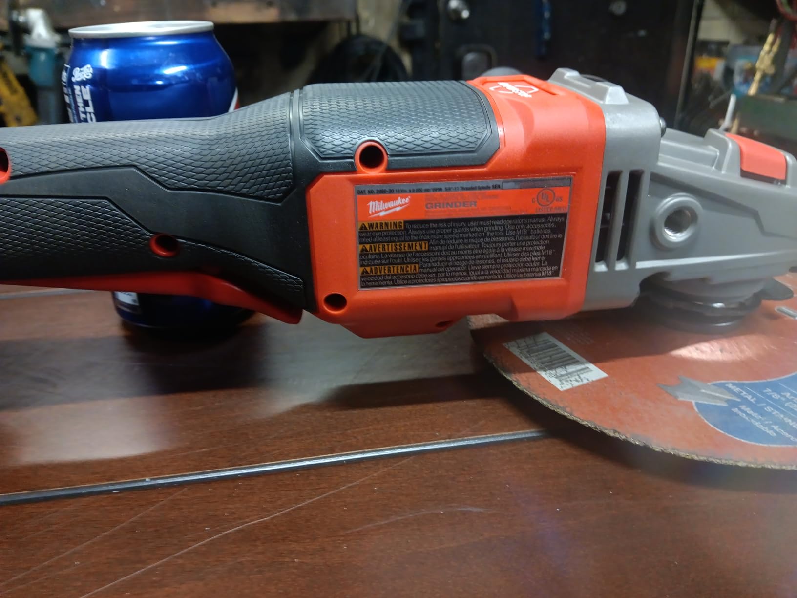 2980-20 M18 FUEL 4-1/2 in. - 6 in. Braking Grinder w/No-Lock Paddle Switch (Tool Only) customer photo 1