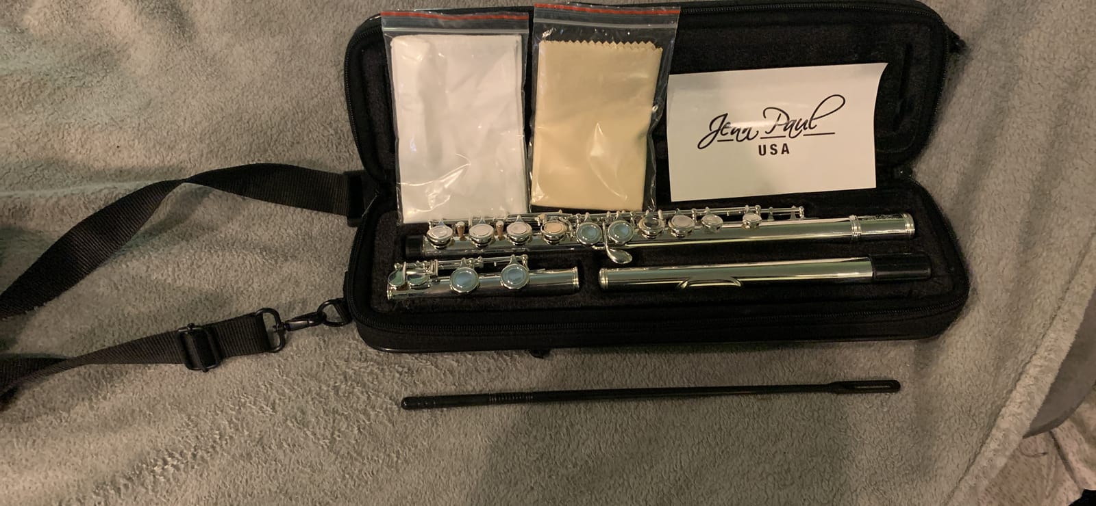 Jean Paul FL-430 Intermediate Concert Open-Hole Flute - Silver-Plated customer photo 1