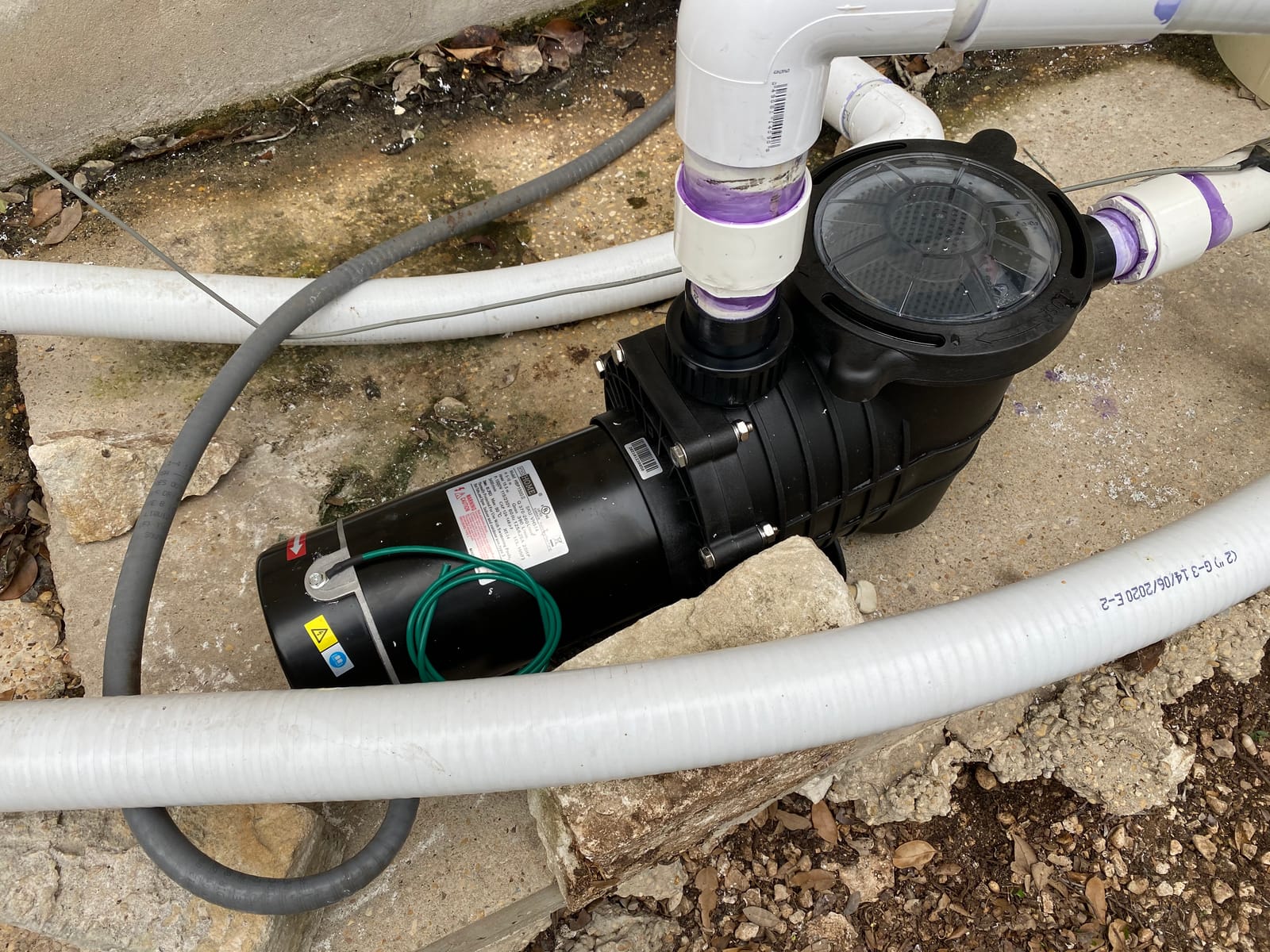 VIVOHOME 2.0HP In/Above Ground Pool Pump, 115V/230V 6800GPH Self-Priming | High Flow Energy Efficient Motor customer photo 1