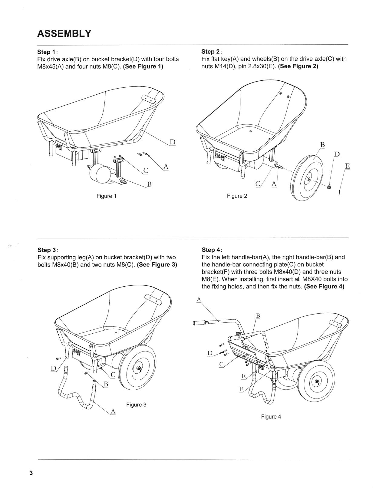 SuperHandy Electric Wheelbarrow Utility Cart, 24V, 330 lb, Power Wagon customer photo 1