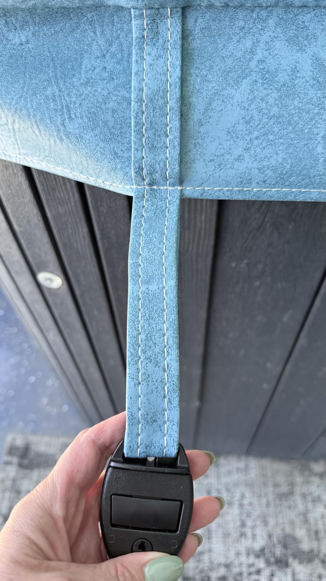 The Cover Guy Premium Hot Tub Cover | Custom Made Replacement Spa Cover | Energy-Saving Hot Tub Covers Built for All Climates | 6, 5, or 4 inch Taper customer photo 2