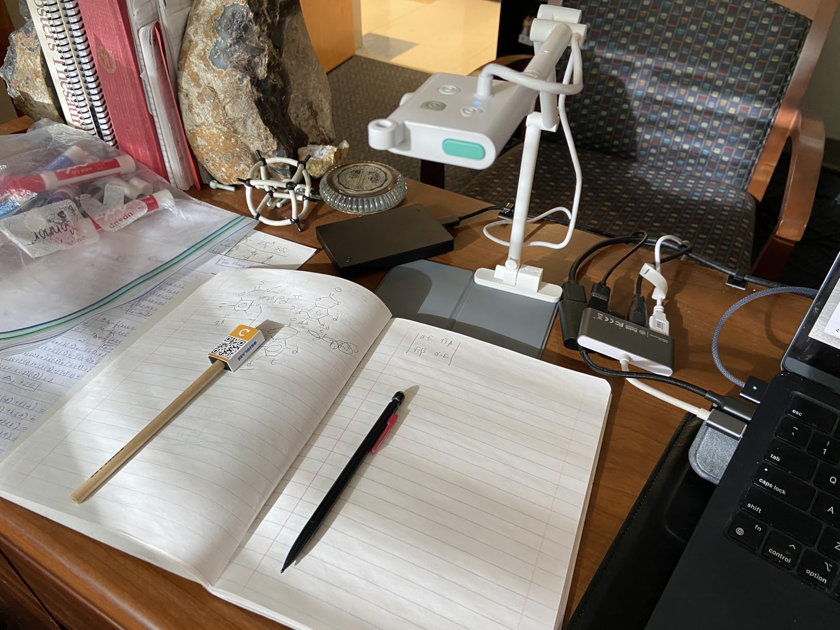 OKIOCAM S-4K 8MP USB Document Camera for Teachers, Ultra HD Portable Setup with AI Smart Pointer (OKIOPoint), Ideal for Distance Learning & Live Demos, Compatible w PC, Mac, Chromebook customer photo 2