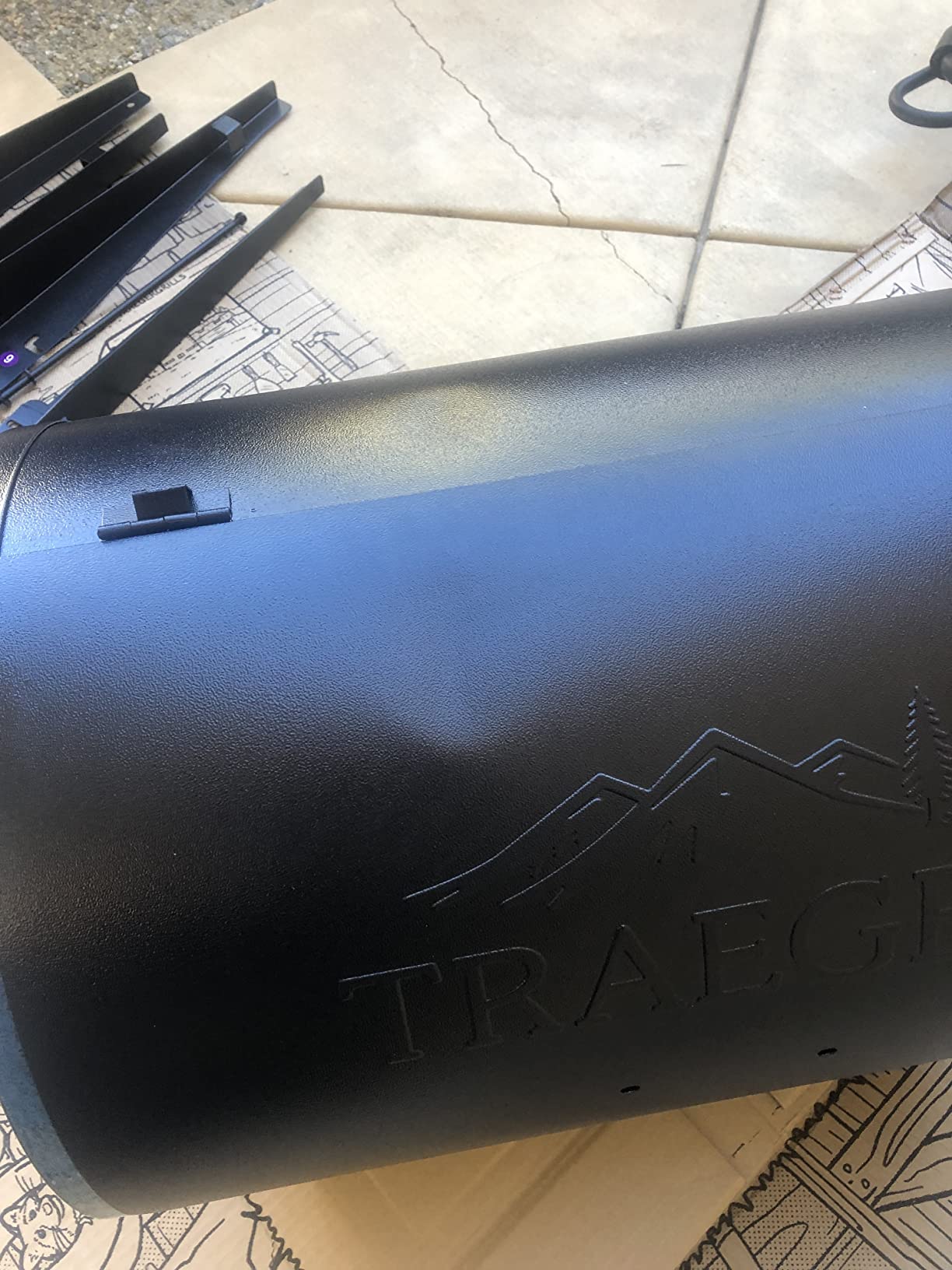 Traeger Tailgater Portable Wood Pellet Grill & Smoker, 300 Sq In customer photo 1