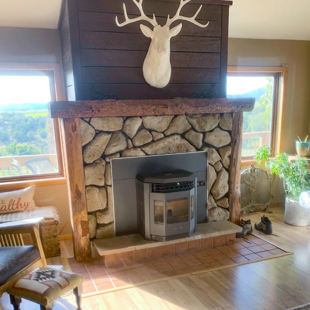 ComfortBilt HP22i Pellet Stove Fireplace Insert, 2,800 sq. ft., 47 lb. Hopper, Black customer photo 1