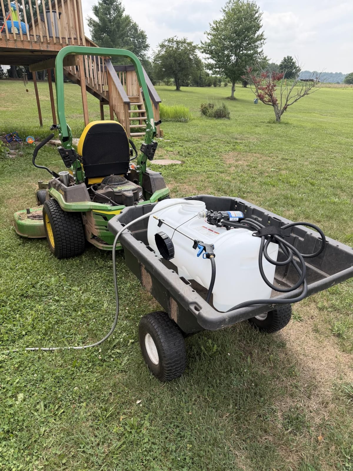 Master Mfg 25-Gallon Deluxe UTV and ATV Spot Sprayer, 2.2GPM, 70PSI Max customer photo 1