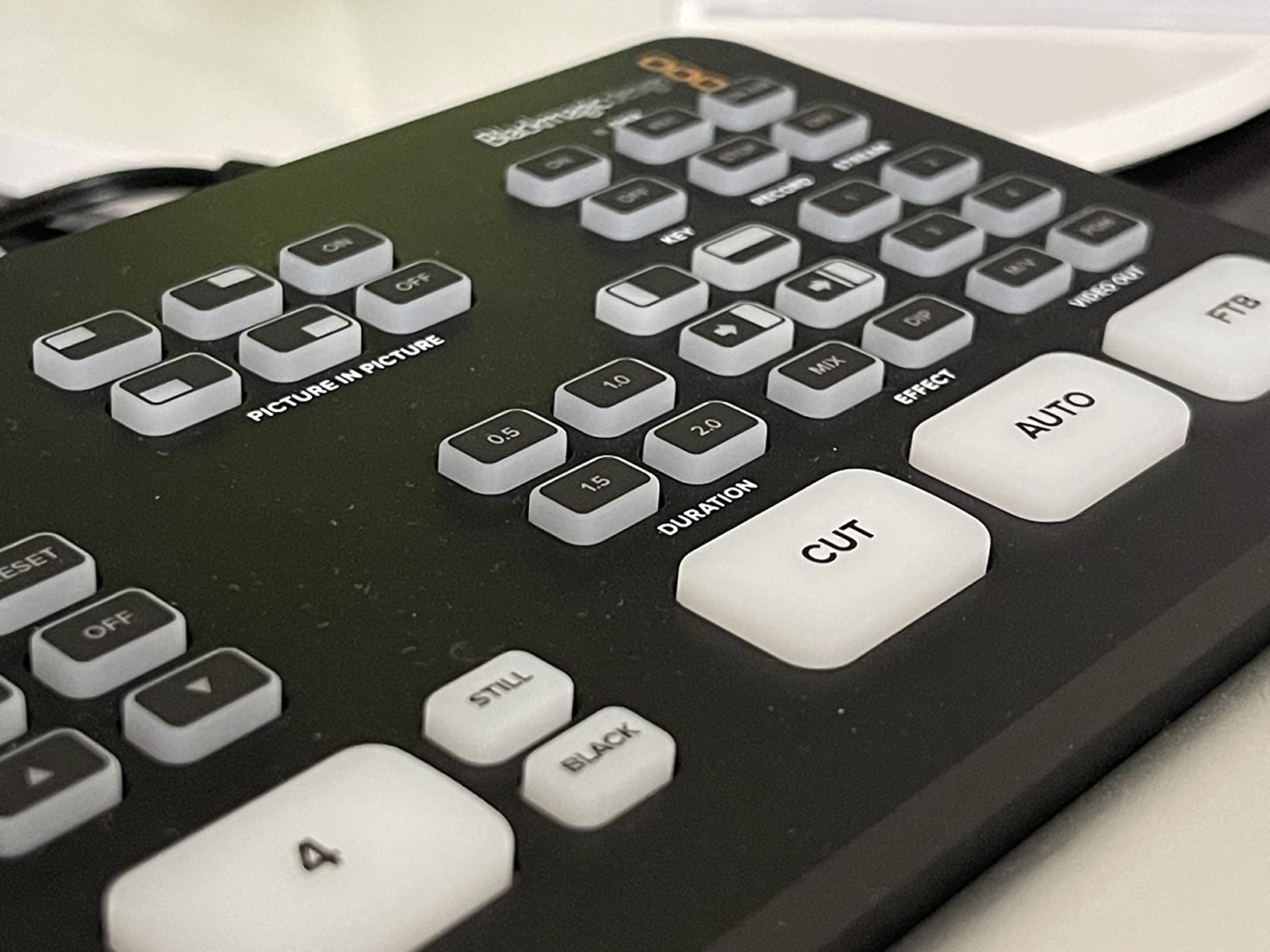 Blackmagic Design ATEM Mini Pro HDMI Live Stream Switcher | 4-input HDMI live production switcher with built-in streaming, recording, and multiview (SWATEMMINIBPR) customer photo 1