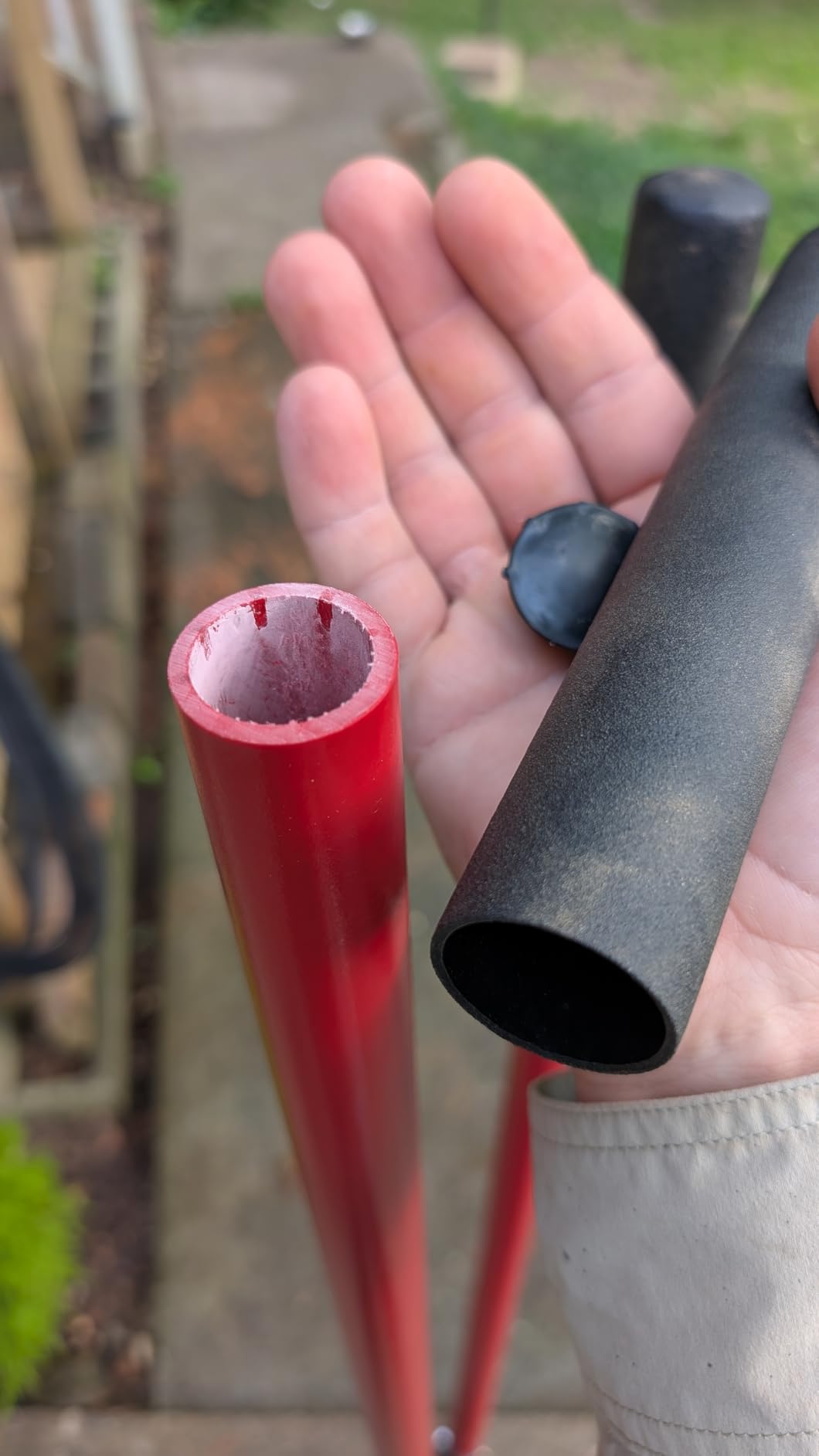 Root Slayer 23411 Post Hole Digger Garden Tool, Red customer photo 2