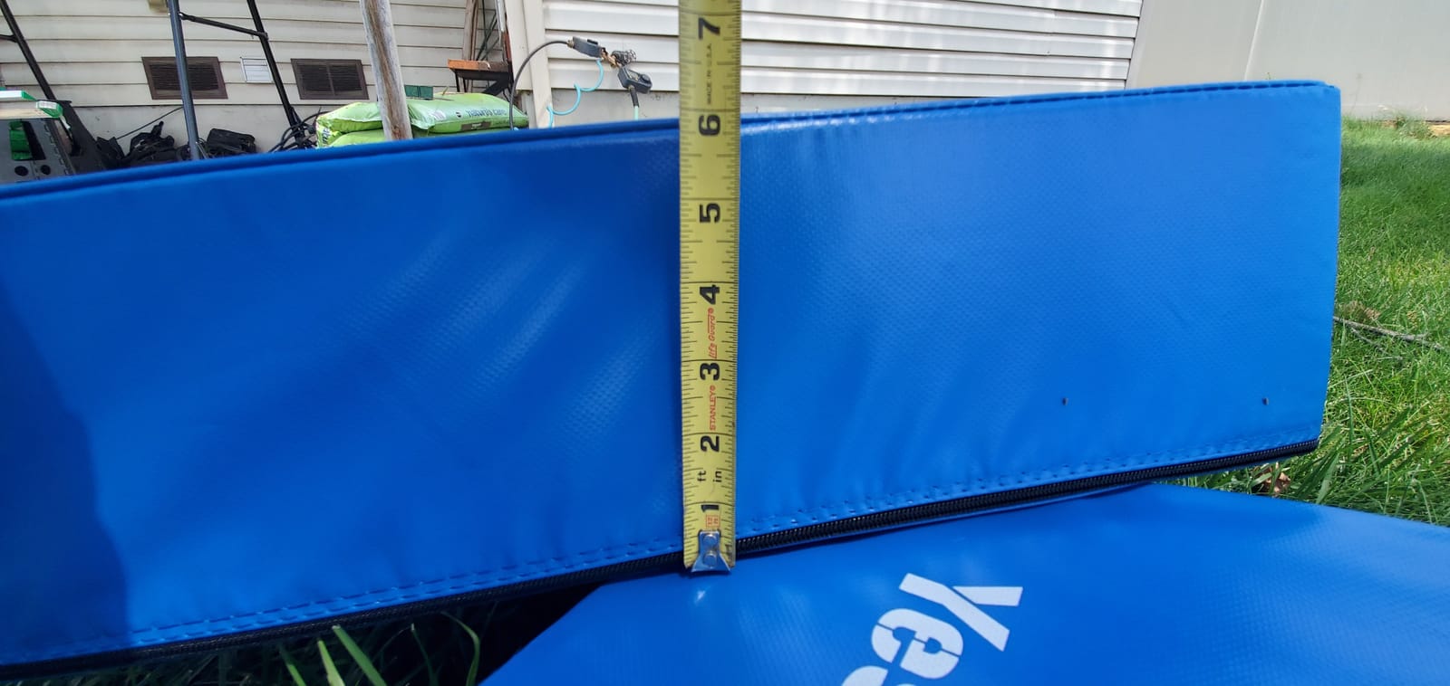 Yes4All Silencer Drop Pads/Weightlifting Drop Pads with PVC Cover & Easy Carry Handles - Sold in Pairs customer photo 2