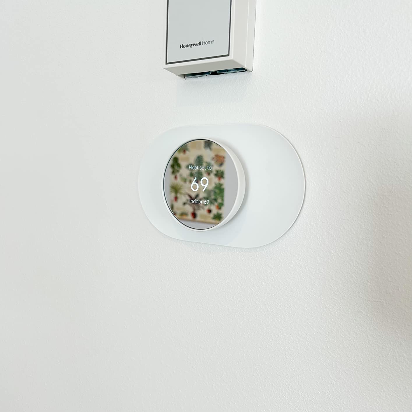 Google Nest Thermostat - Smart Thermostat for Home - Programmable Wifi Thermostat & Trim Kit - Made for the Nest Thermostat - Programmable Wifi Thermostat Accessory - Snow customer photo 1