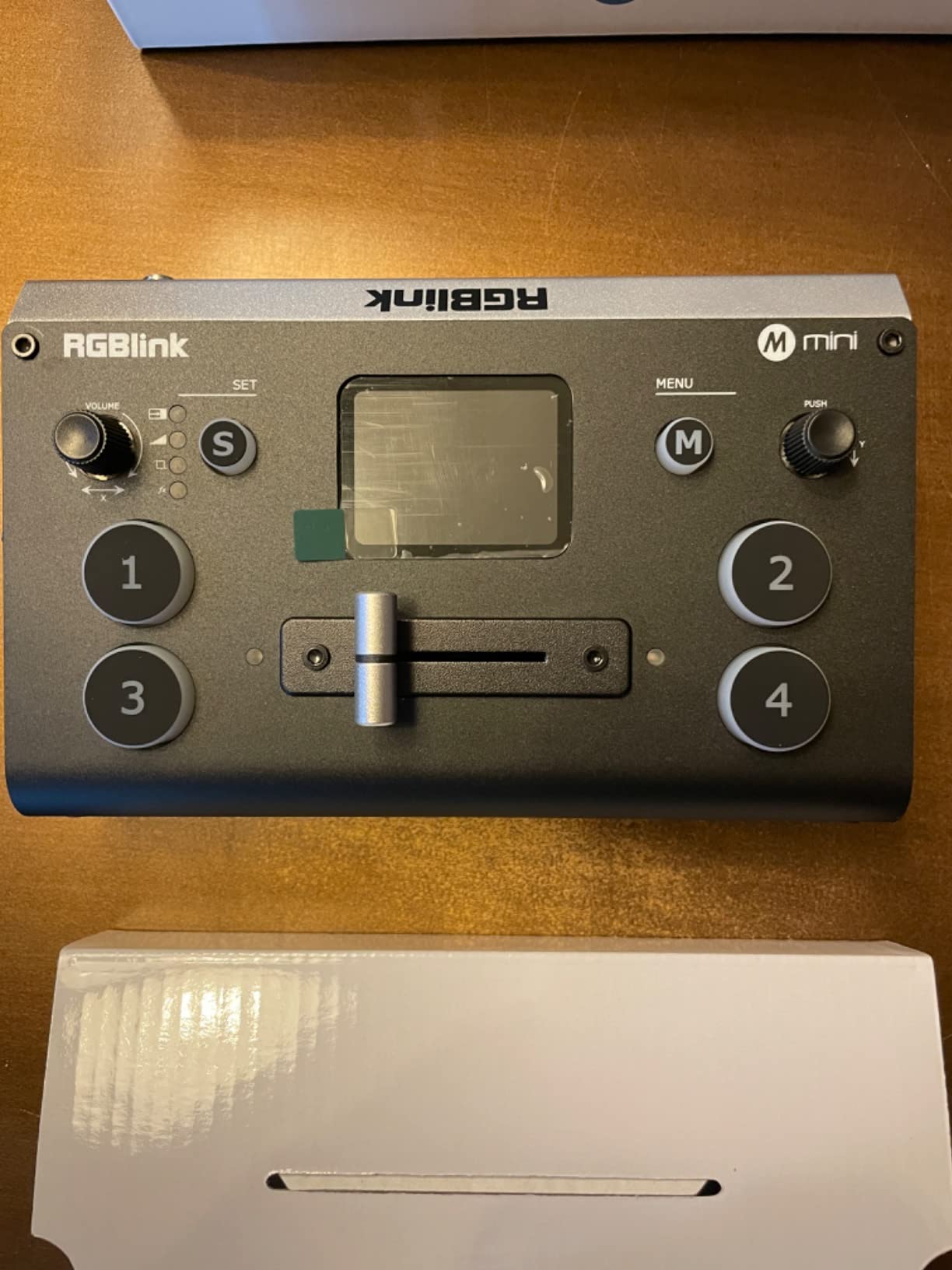 RGBlink Mini Video Mixer Switcher with 4 x HDMI Inputs 2K Input/Output Real Time Live Streaming, Support Output 6 Pictures PVW and PGM, for Facebook, YouTube, Instagram, Tiktok, RTMPS customer photo 2