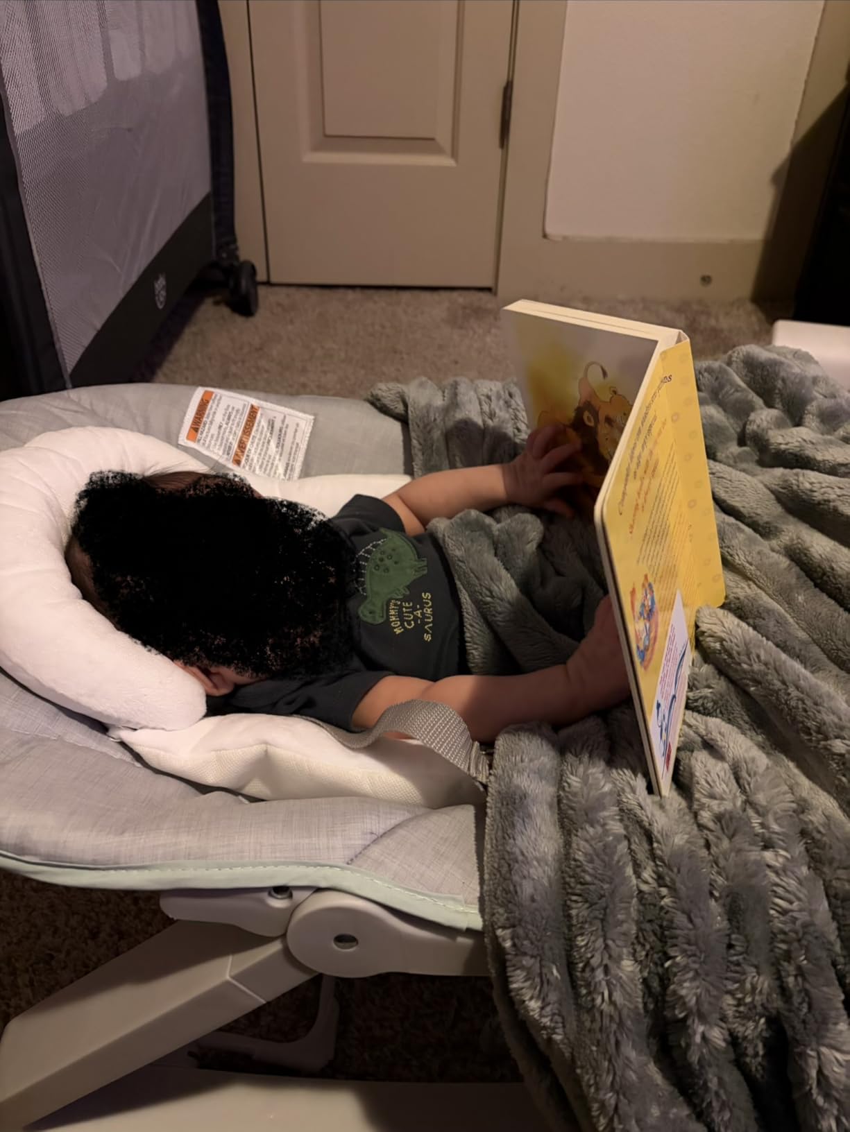 Ingenuity Keep Cozy 3-in-1 Grow with Me Vibrating Baby Bouncer, Seat & Infant to Toddler Rocker, Vibrations & Toy Bar, 0-30 Months Up to 40 lbs (Weaver) customer photo 2