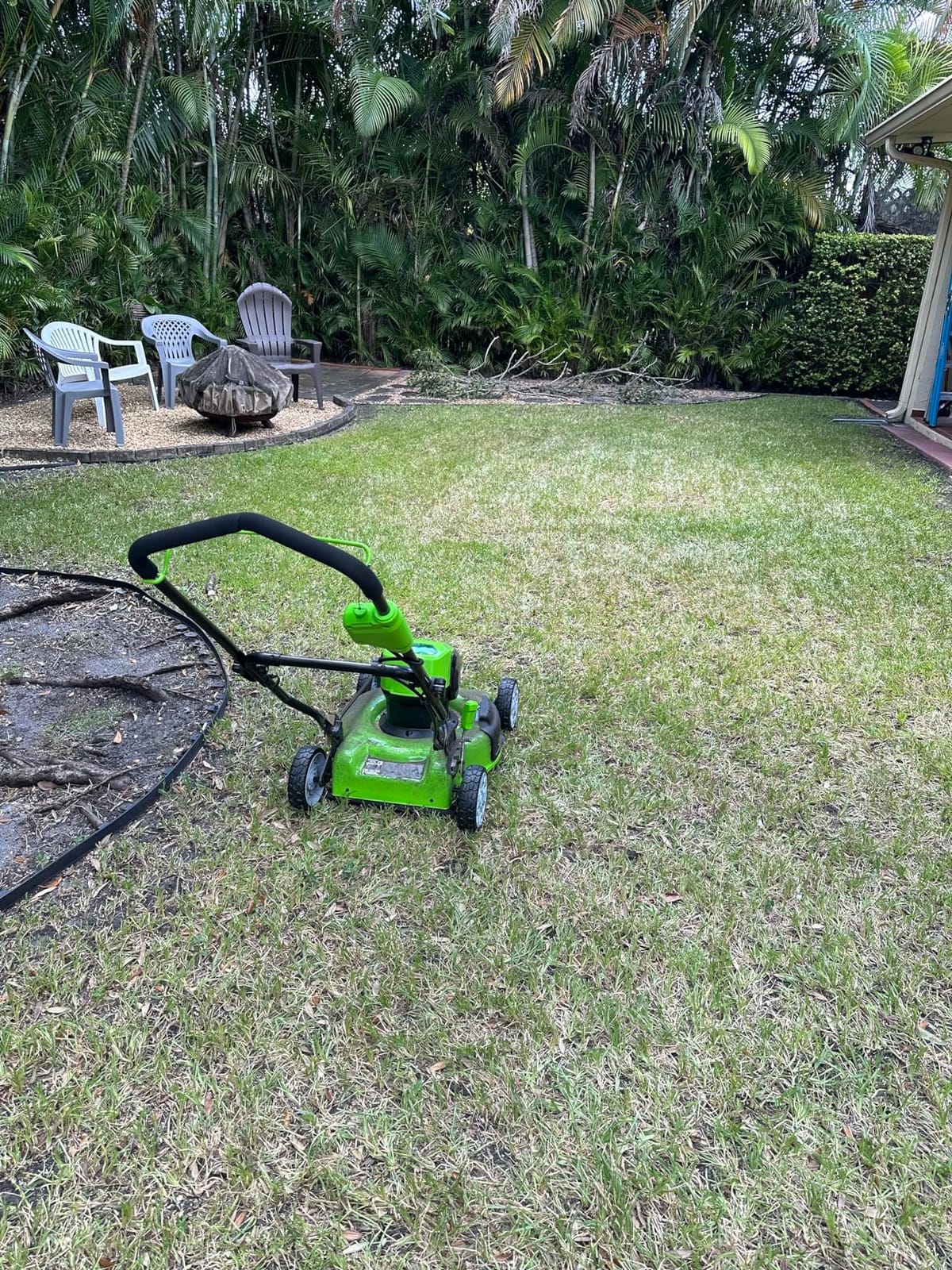 Greenworks 40V 19in Push Lawn Mower, 4.0 Ah Battery and Charger customer photo 1