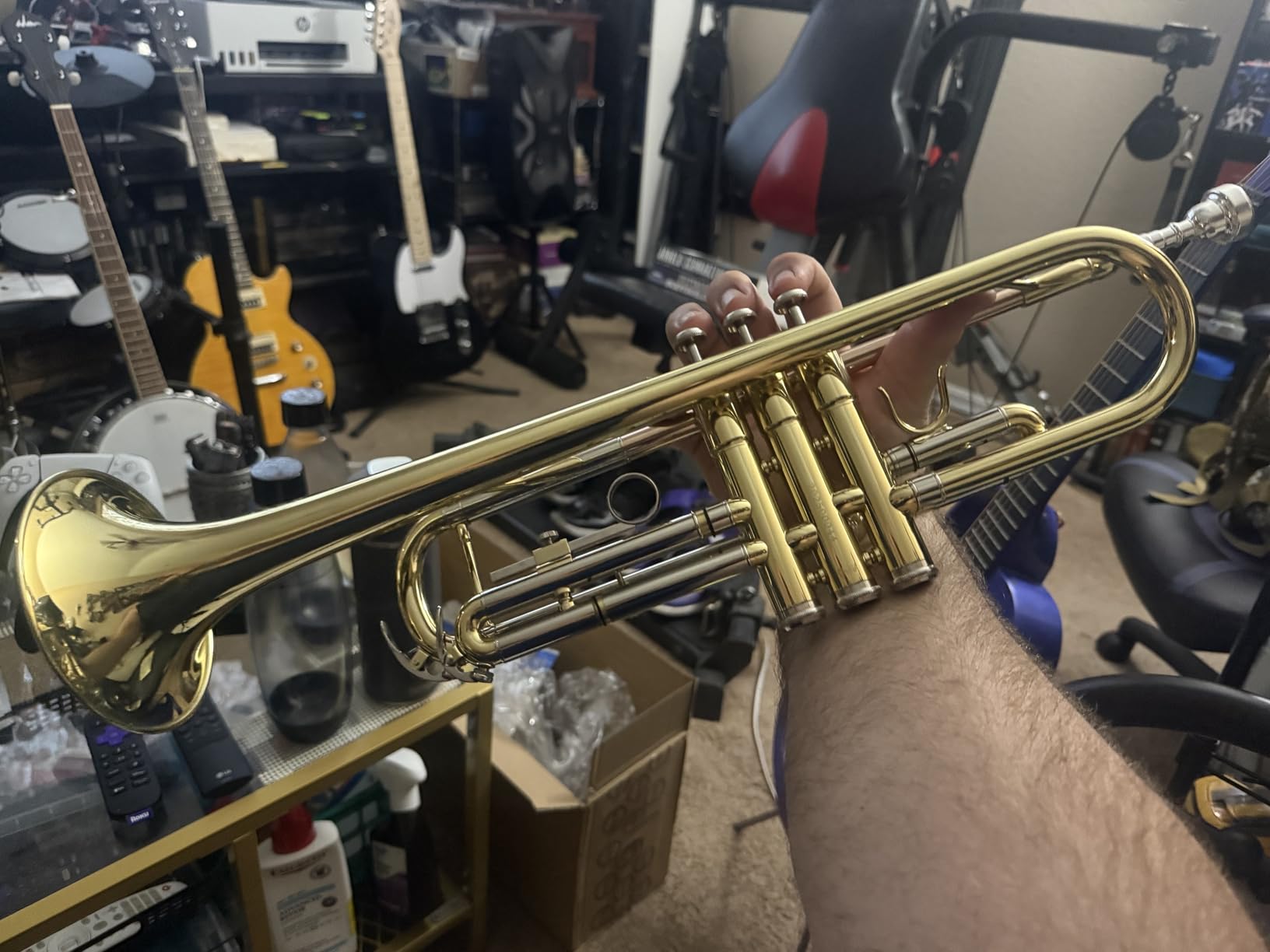 Herche Superior Bb Trumpet M1 | Professional Instruments with Monel Valves customer photo 1
