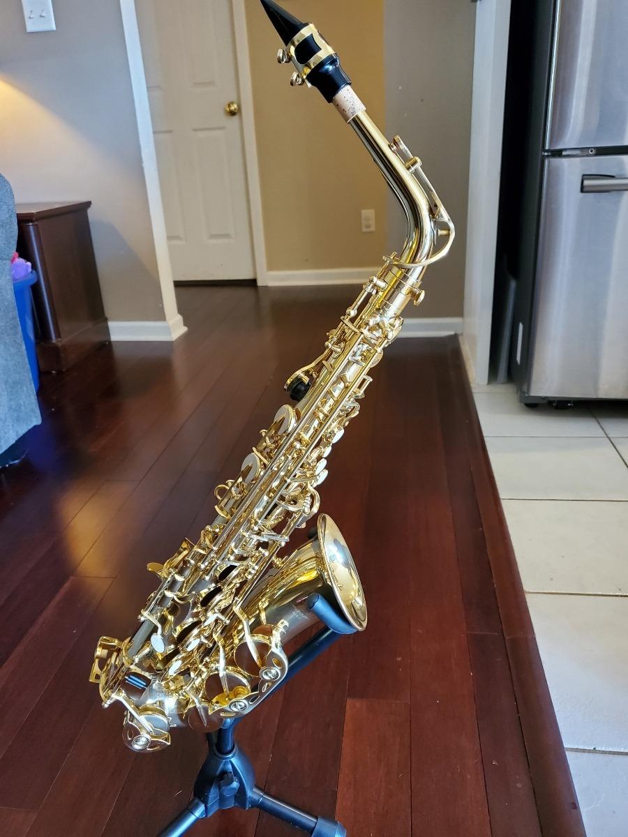 Eastar Alto Saxophone Eb Flat, Professional Intermediate Sax Golden, AS-III customer photo 2