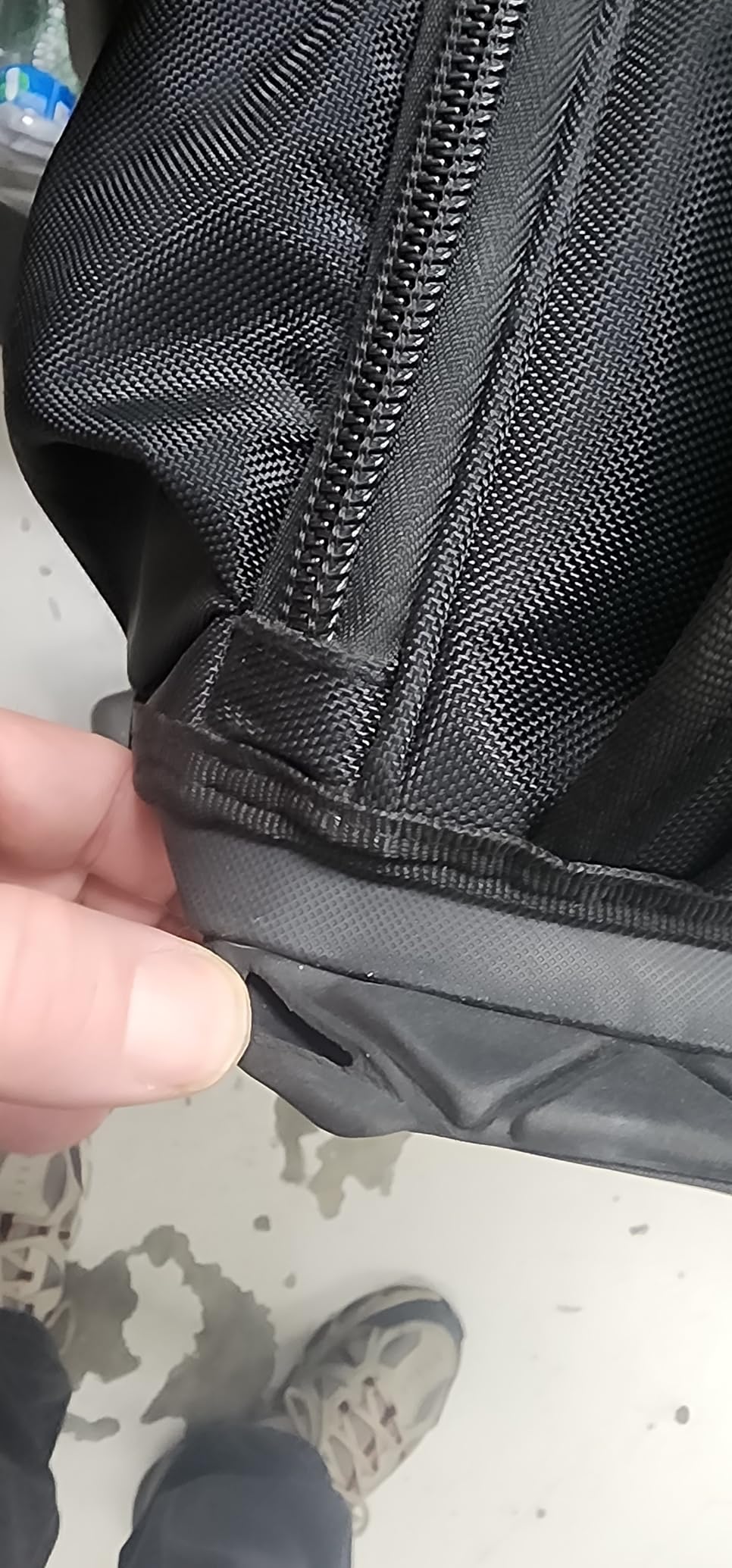 CLC Work Gear PB1133 38 Pocket Molded Base Tool Backpack, Black/Blue customer photo 2