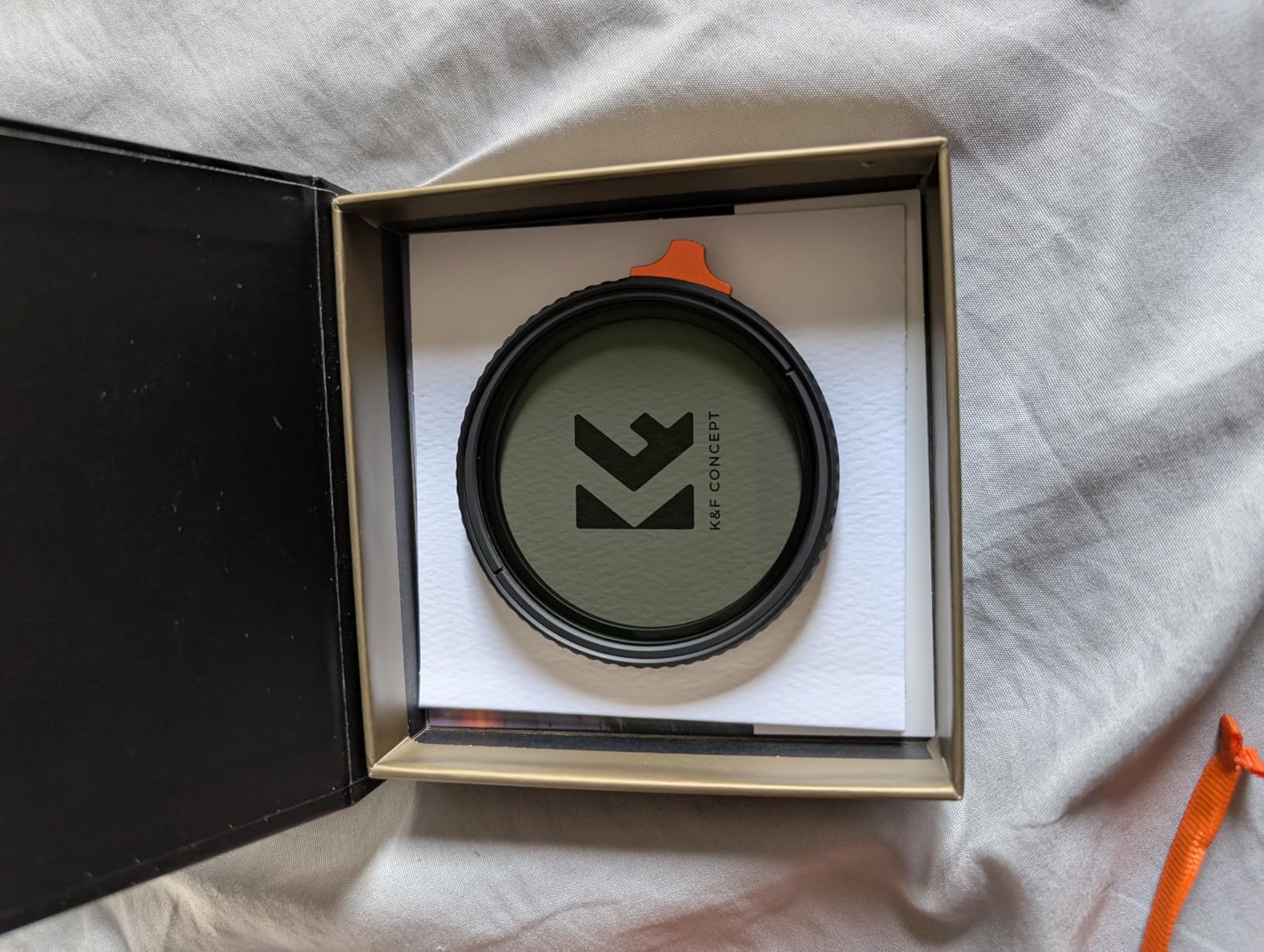 K&F CONCEPT 82mm Side Lever Variable ND Lens Filter ND2-400 (1-9 Stops) | 28 Multi-Layer Coatings Import AGC Glass Adjustable Neutral Density Filter for Camera Lens (Nano-X Series) FN722 customer photo 2