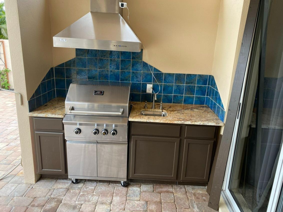 Victory 3-Burner Propane Gas Grill With Infrared Side Burner - BBQ-VCT3BSB-LP customer photo 1