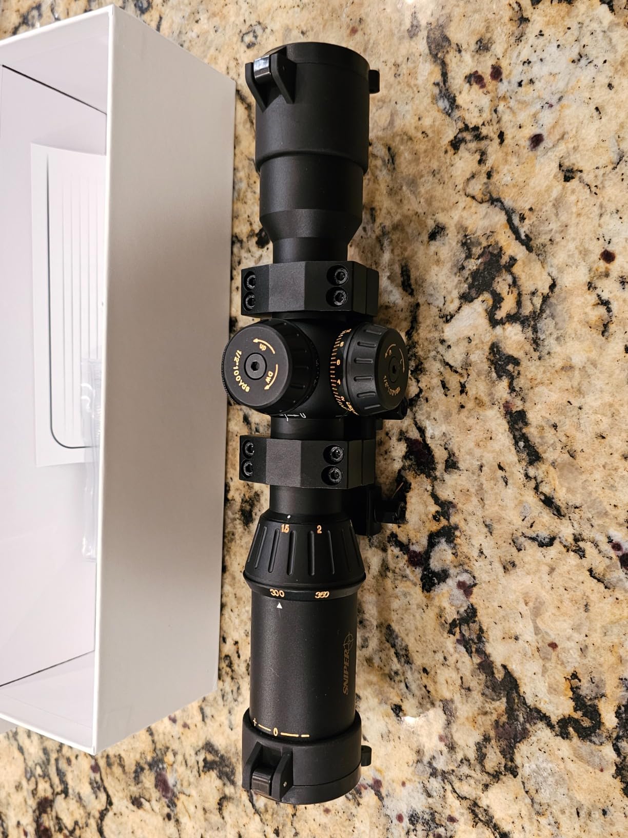 Sniper Crossbow Scope 1.5-5X33 300~450 FPS (ND1.5-5X33CB) | 20-100 Yards, R/G/B Illuminated customer photo 2