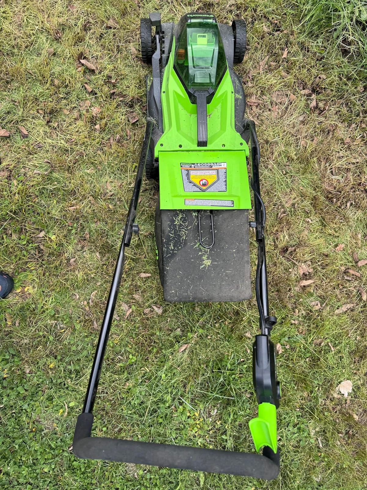 Greenworks 24V 13in Push Lawn Mower, 4.0 Ah Battery and Charger customer photo 1