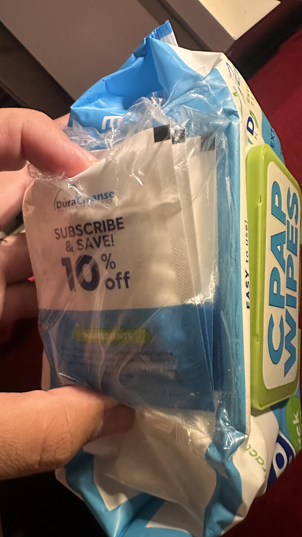 XL CPAP Mask Wipes - Unscented Cleaner Full Face & Nasal Masks - 150 Ct + 6 | CPAP Cleaning Wipes for Full Face & Nasal Masks, Cushions & Hoses - Extra Moist, XL, Lint-Free, Alcohol-Free & Gentle customer photo 1