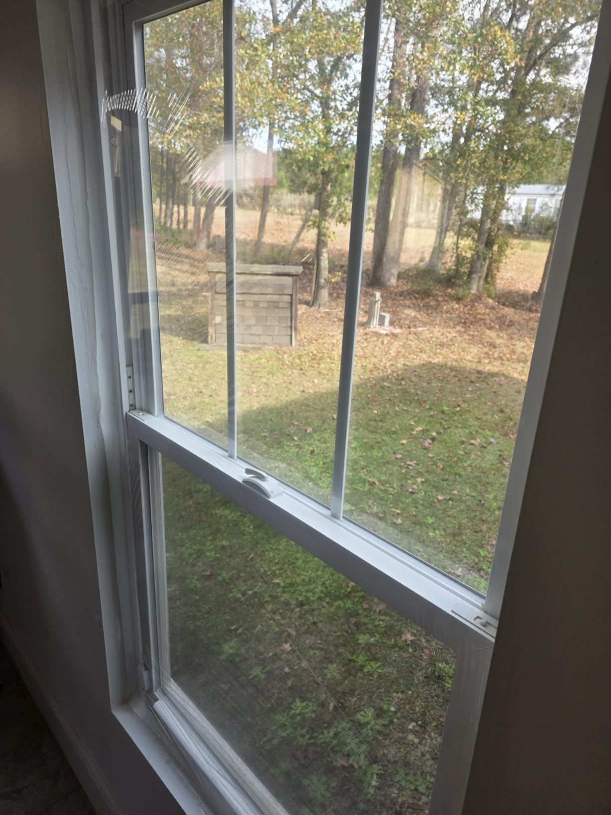 Duck Brand Window Insulation Kit - Winter Seal Kit Fits up to 10 Windows - Rolled Shrink Film Cuts to Size for Easy Indoor Installation - Tape Included - 62 in. by 420 in.- Clear customer photo 1