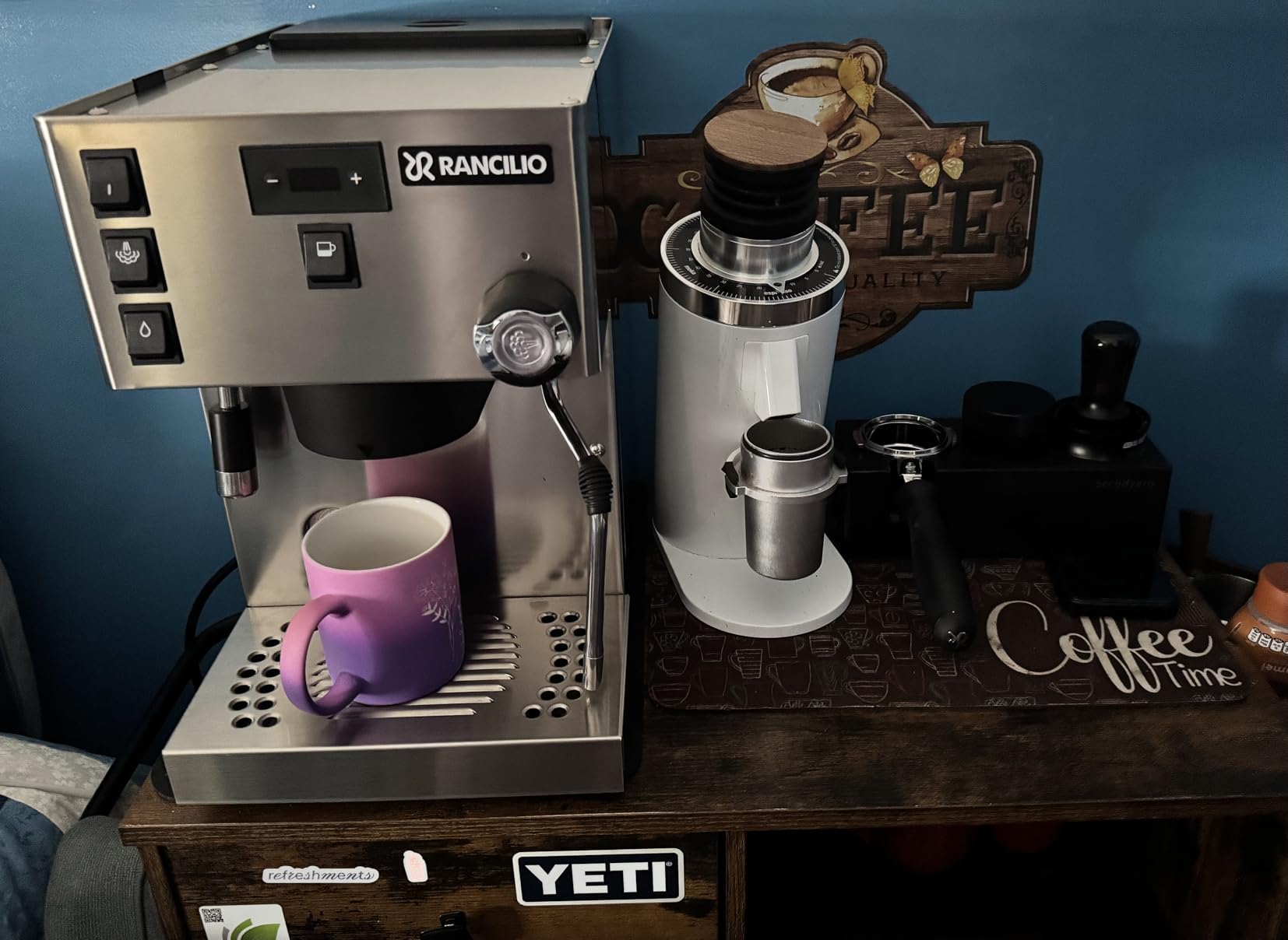 Rancilio Silvia Pro X Espresso Machine, Black customer photo 2