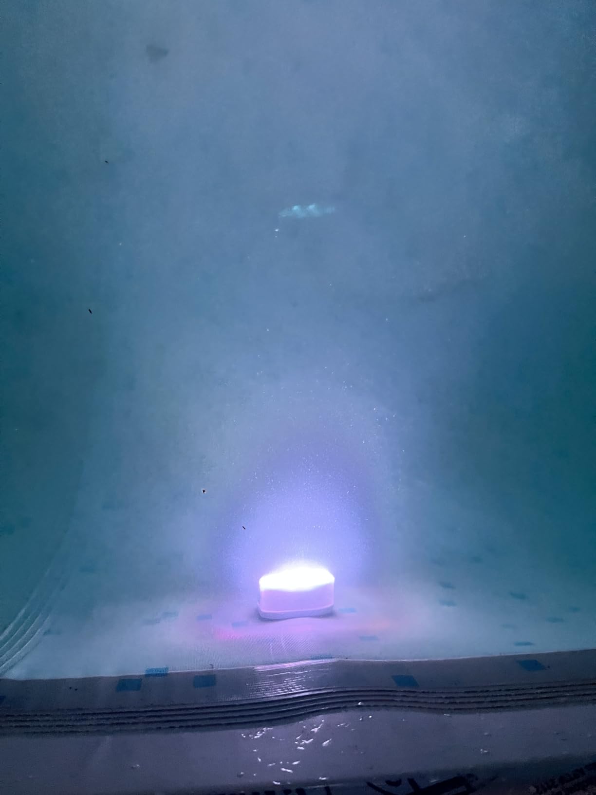 Homly Rechargeable Submersible Pool Lights with Remote, Waterproof Underwater Charging Battery Operated Controlled 16 Color Changing LED with Magnet Floating Lights Pool Pond Decoration 4 Pack customer photo 2
