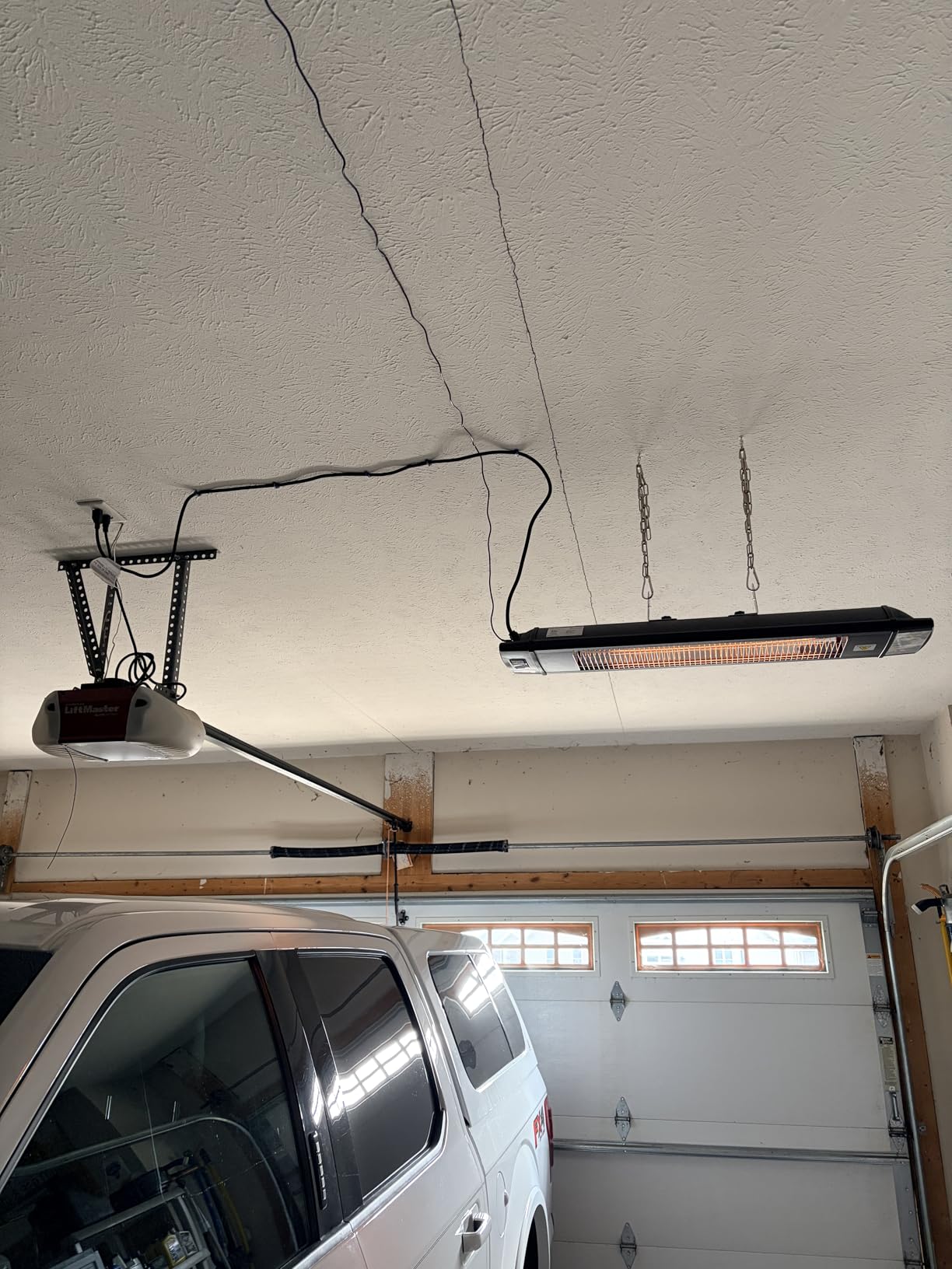 DR. INFRARED HEATER DR-239 3000W Indoor & Outdoor Infrared Patio Heater, Wall or Ceiling Mount, IP55 Weatherproof, Commercial or Residential, 220V-240V Electric Heater with Remote & Mounting Kit customer photo 2