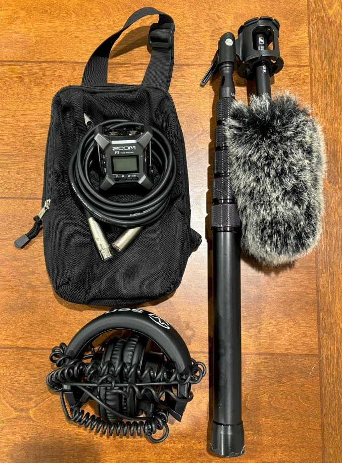Zoom F3 Professional Field Recorder for Filmmakers & Musicians | Clip-Free Audio with 32-Bit Float, Dual A/D Converters, 2 Locking XLR/TRS Inputs customer photo 2