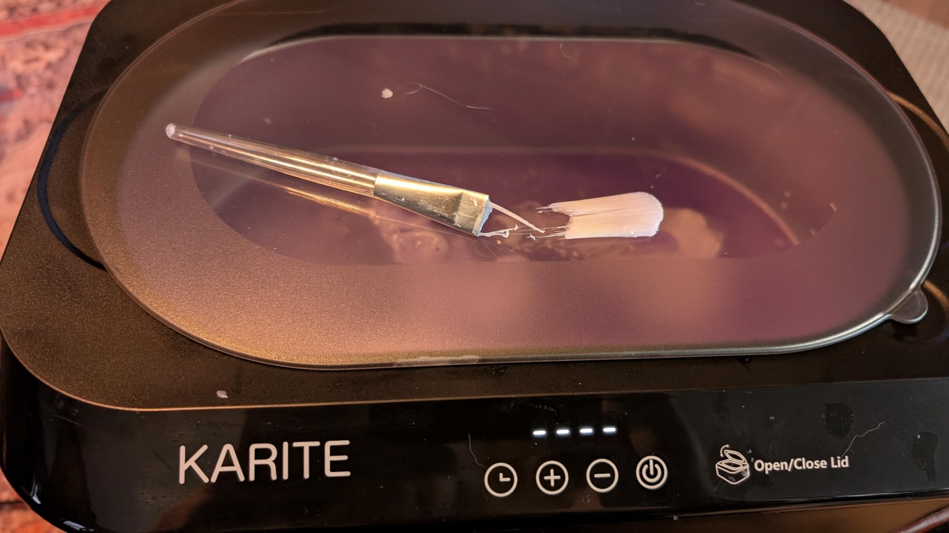 KARITE Paraffin Wax Machine for Hands and Feet with Auto Open Lid, Paraffin Bath, 20Min Fast Wax Meltdown, Precision Temperature Control, 4500ml Paraffin Warmer with 8Pack Refills customer photo 1