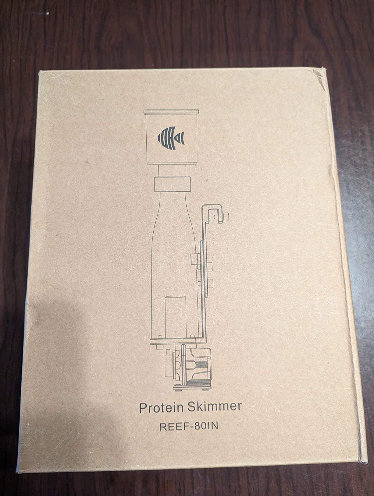 IOAOI Protein Skimmers for Saltwater Aquariums, Hang On Protein Skimmer for Fish Tanks up to 80 Gallons, DC Pinwheel Pump with Controller, Not for Rimmed Tank customer photo 2
