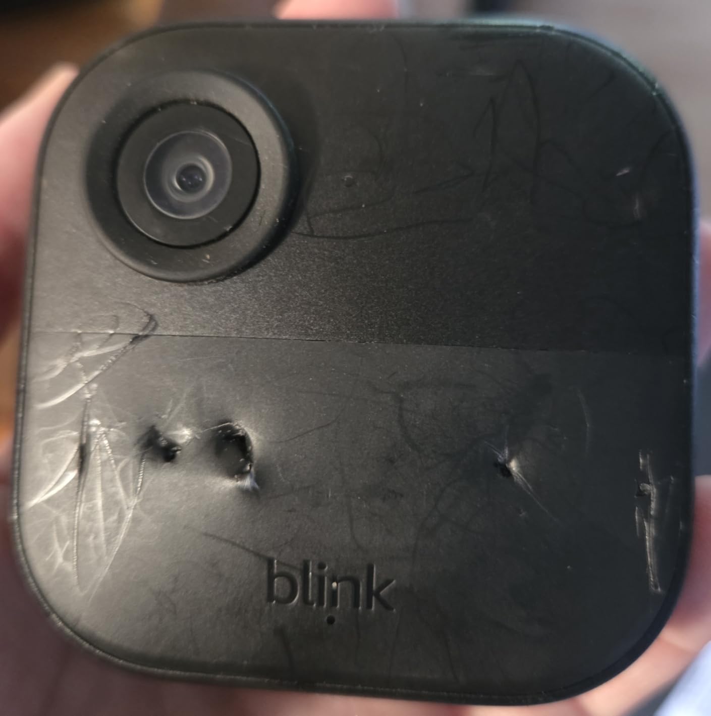 Blink Outdoor 4 - Wireless smart security camera, two-year battery, 1080p HD day and infrared night live view, two-way talk - 5 camera system customer photo 2