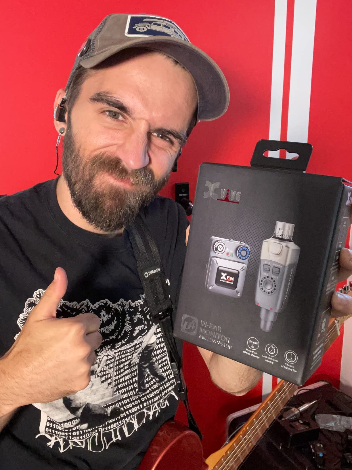 Xvive U4 Wireless in-Ear Monitor System Set customer photo 1