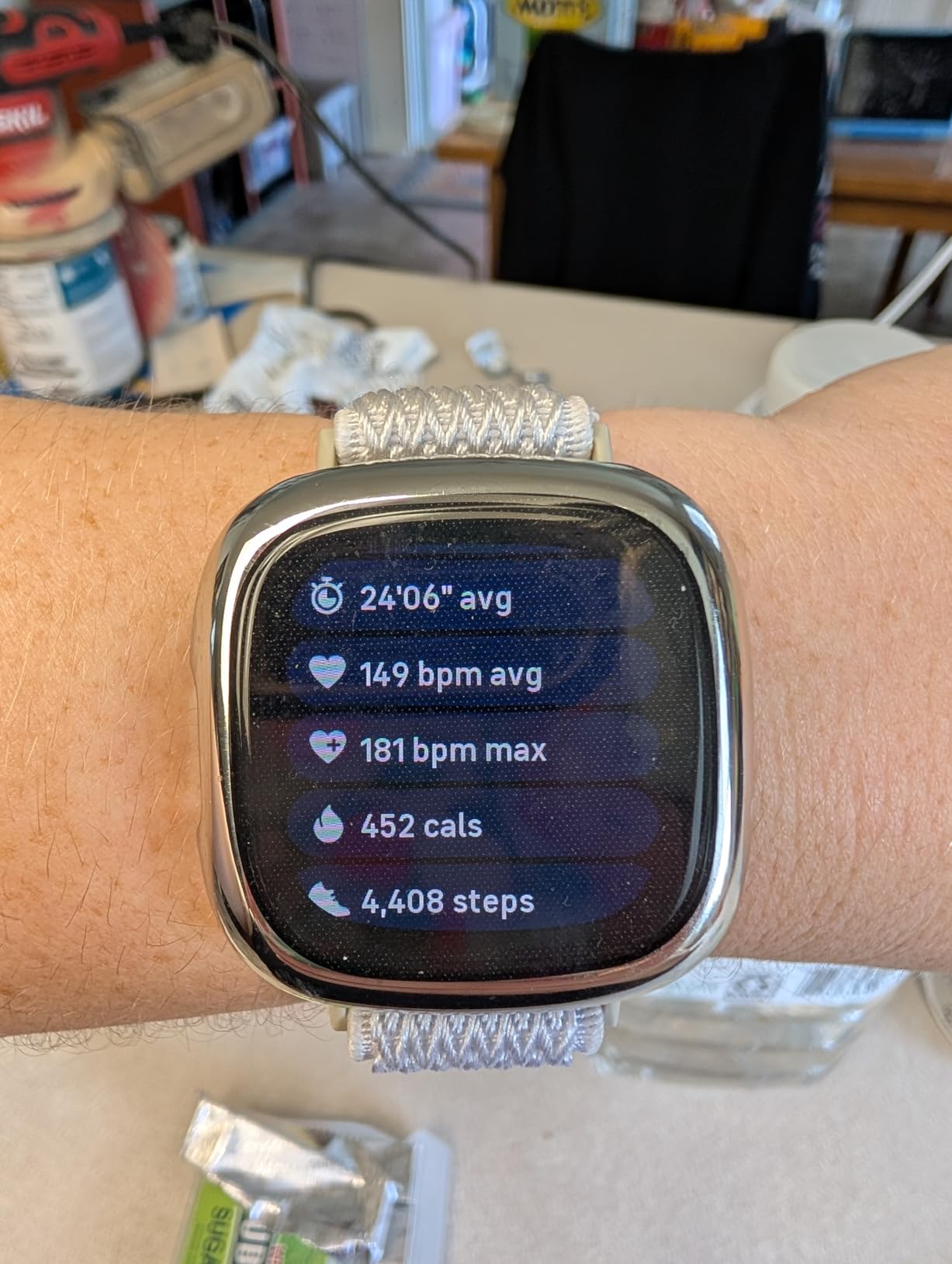 Google Fitbit Versa 4 Fitness Smartwatch, 24/7 Heart Rate - Black/Graphite | Daily Readiness, 3-month Google Health Premium Membership included, GPS, 40+ exercise modes, sleep tracking customer photo 2
