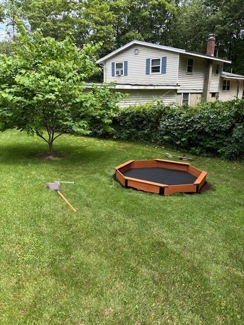 85''x78''x9'' Wooden Octagon Sandbox with Cover, Large Sandpit for Kids Outdoor Patio Backyard Play, Easy & Quick Assemble customer photo 2