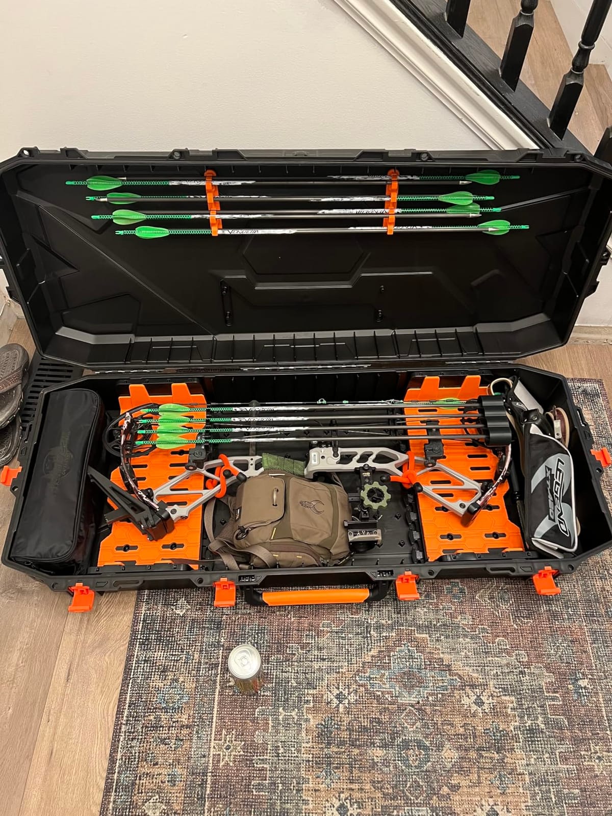 Flambeau Outdoors Formula Bow Case - Features A.B.S. Foamless Bow Security System, Free-Floats Critical Precision Components, Fits 43