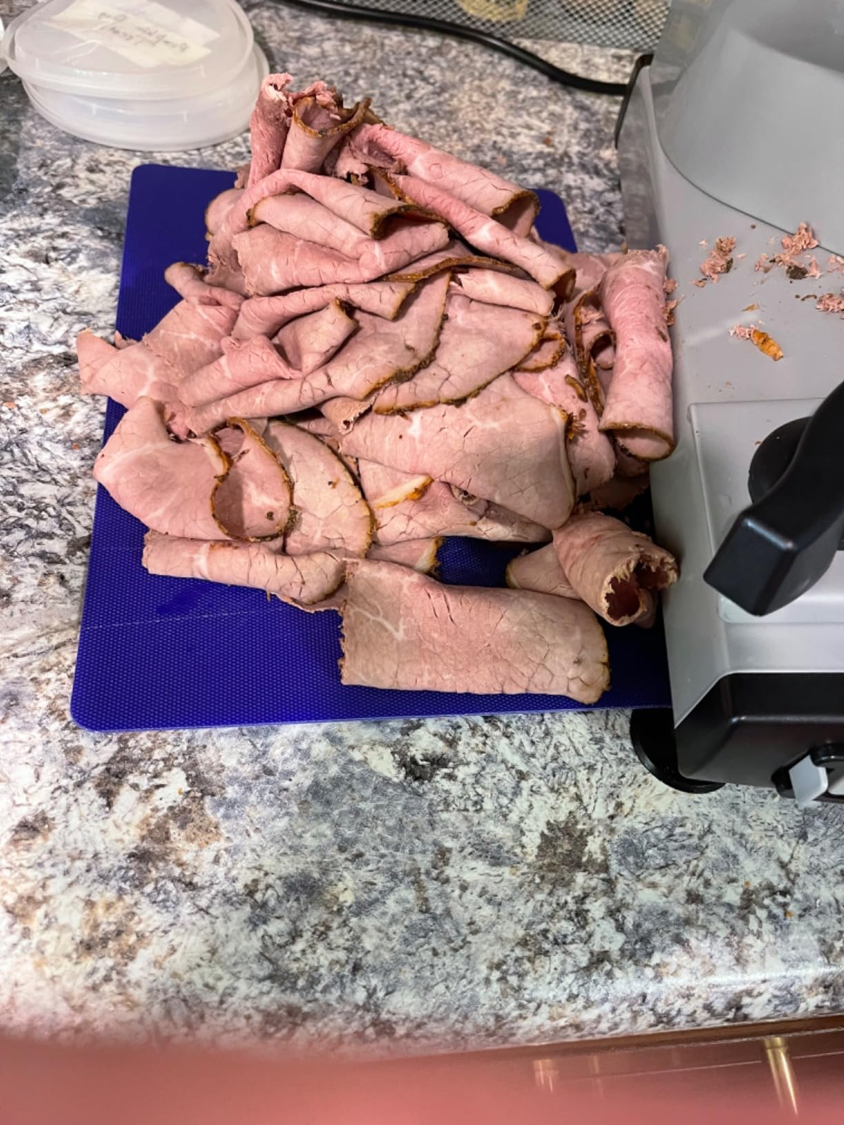 OSTBA Electric Meat Slicer with Two 7.5