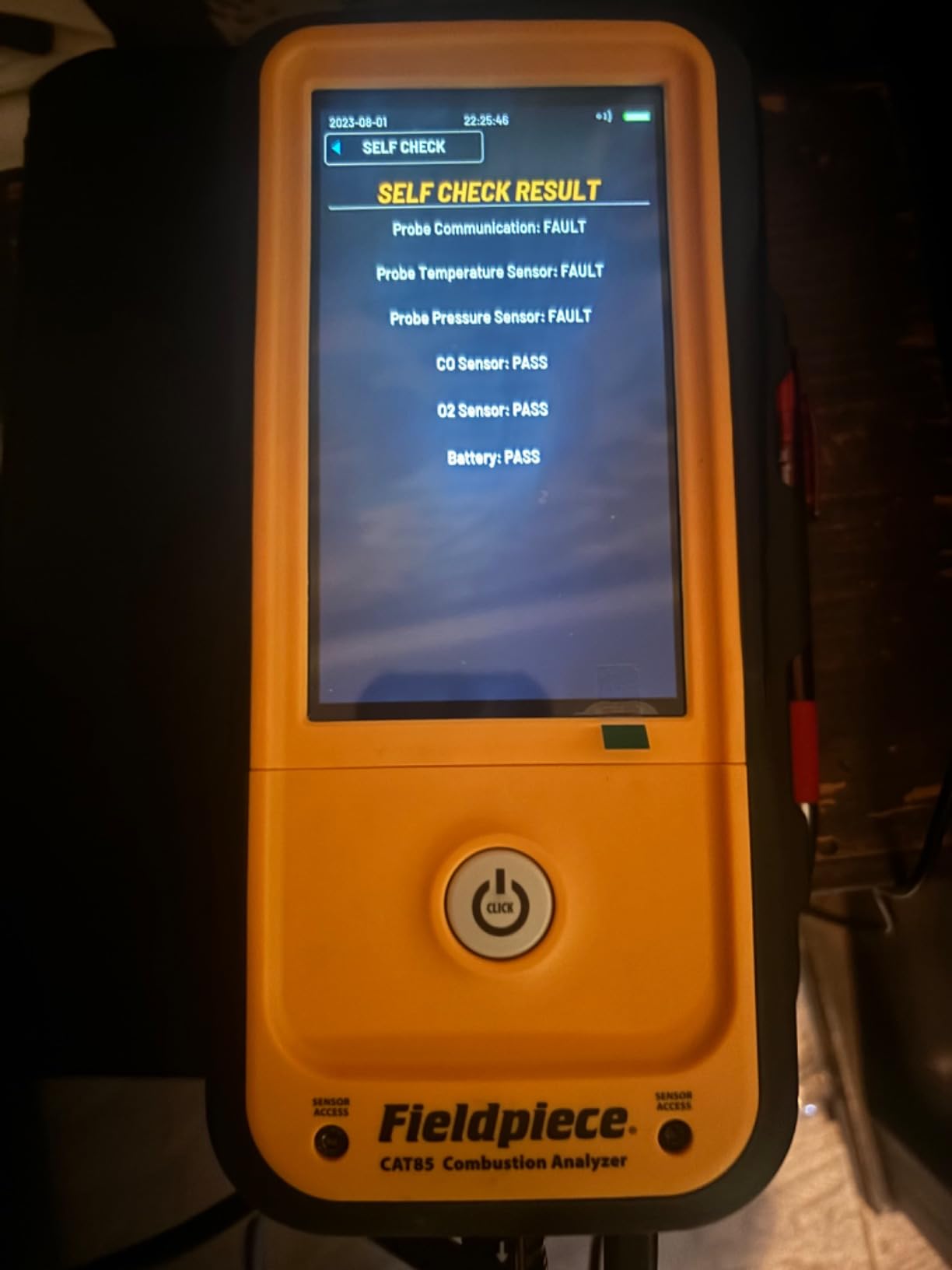 Fieldpiece CAT85 - Combustion Analyzer with Live Draft and Built-in Monometer customer photo 2