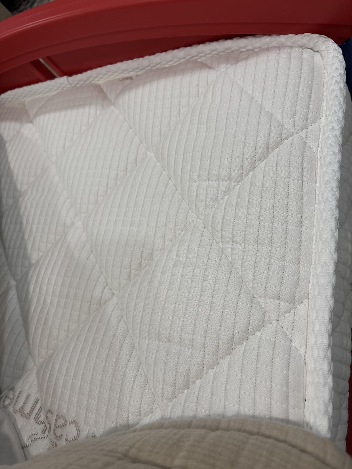 Letmxiu Premium Crib & Toddler Mattress, 100% Knitted Fabric, Premium Fleece Surface-Hypoallergenic, 5