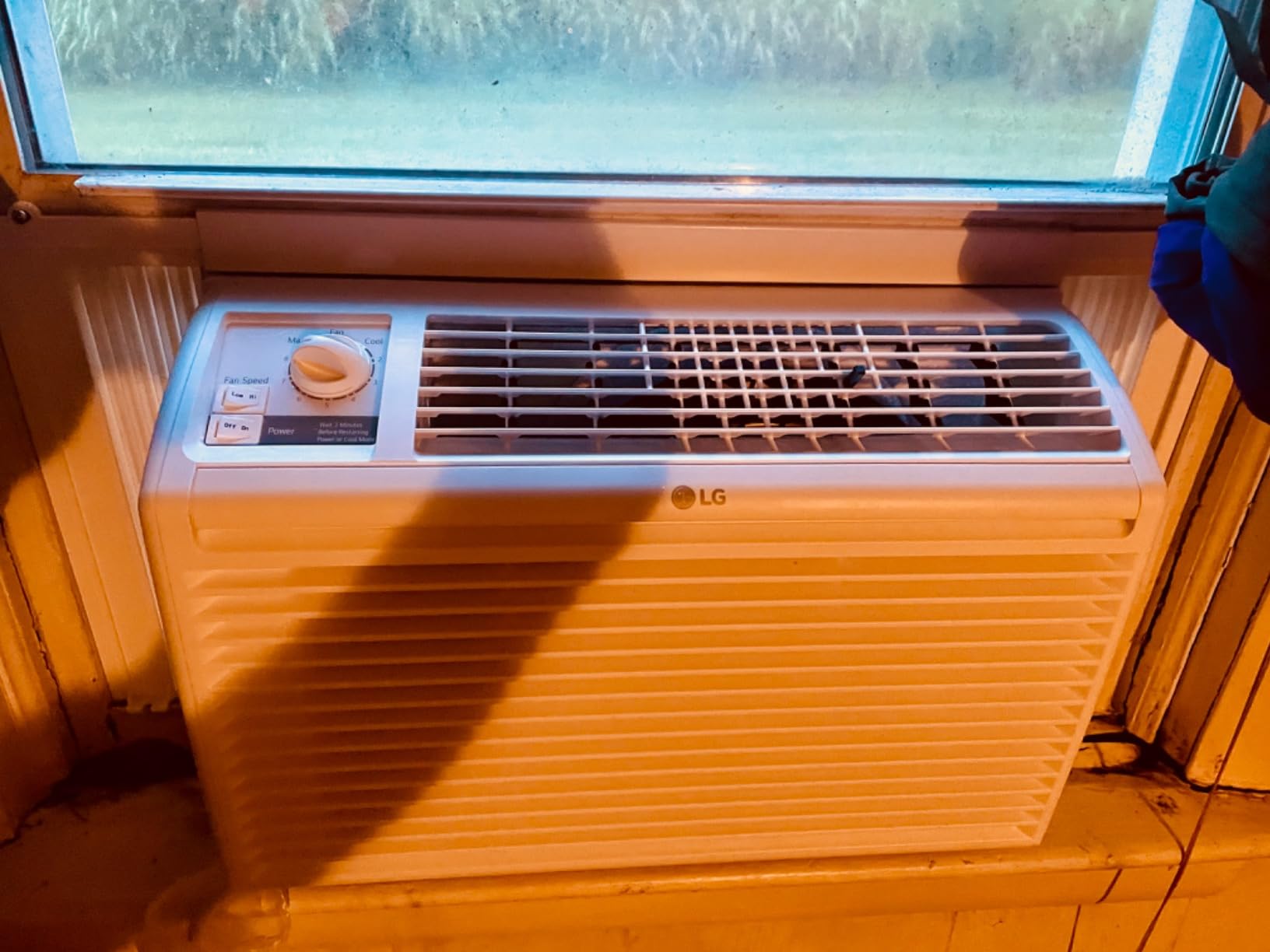 LG 5000 BTU Window Air Conditioners [2023 New] Easy Mechanical Control Ultra-Quiet Compact-size Cools Washable Filter 150 Sq.Ft. for Small Room AC Unit air conditioner Easy Installation White LW5023 customer photo 2