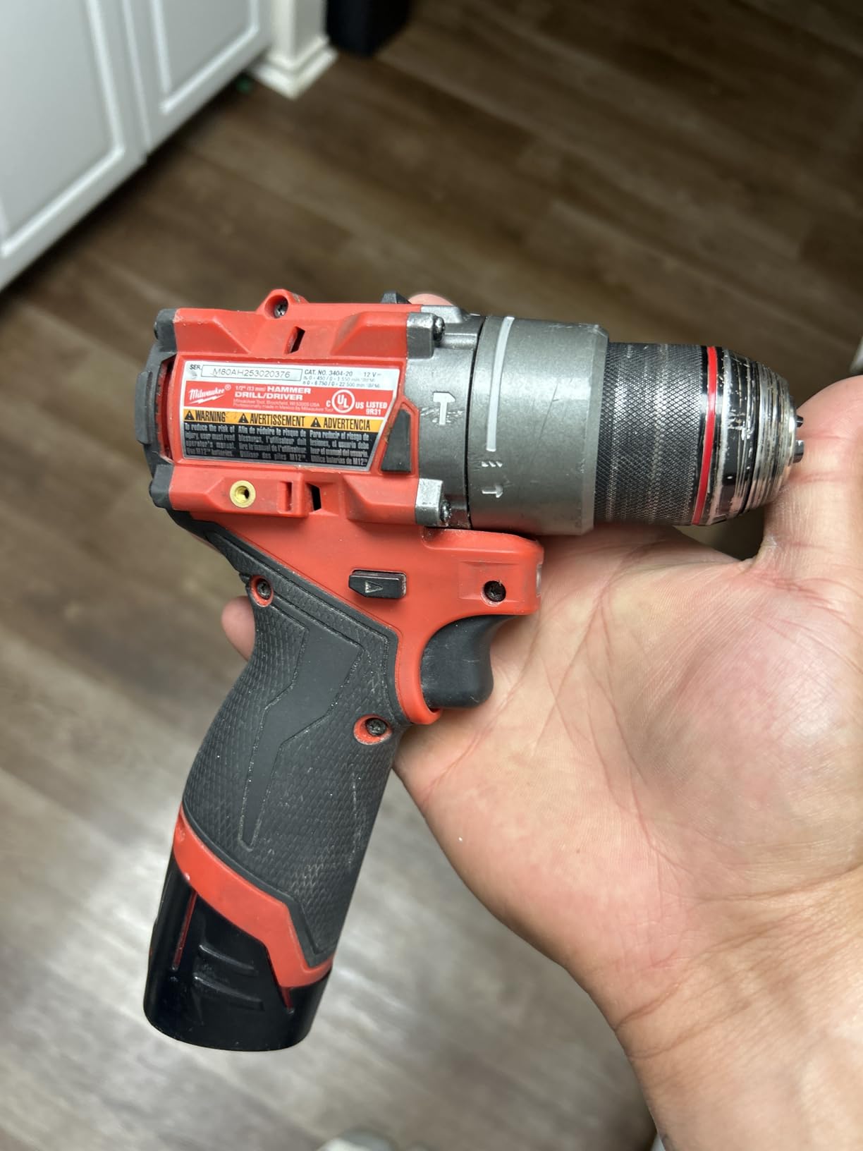 Milwaukee M12 Fuel 1/2 Hammer Drill-Driver customer photo 2